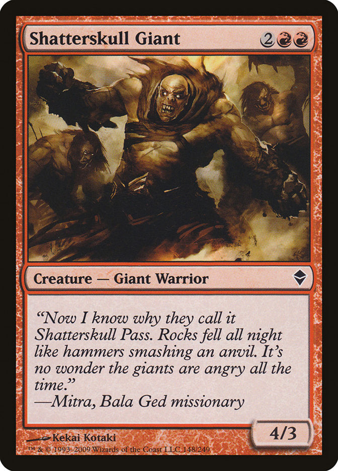Shatterskull Giant [Zendikar] | Game Master's Emporium (The New GME)