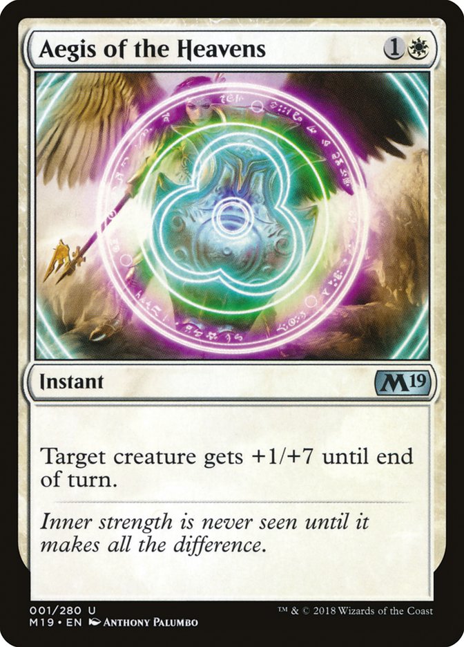 Aegis of the Heavens [Core Set 2019] | Game Master's Emporium (The New GME)