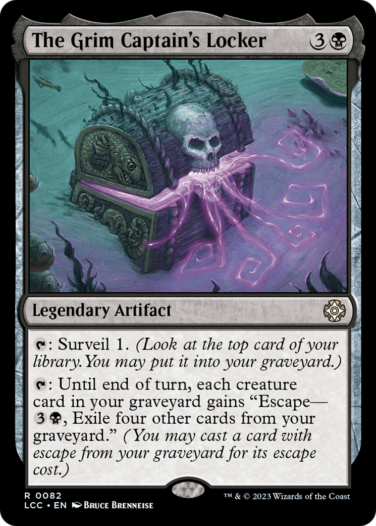 The Grim Captain's Locker [The Lost Caverns of Ixalan Commander] | Game Master's Emporium (The New GME)