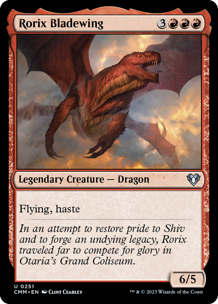 Rorix Bladewing [Commander Masters] | Game Master's Emporium (The New GME)