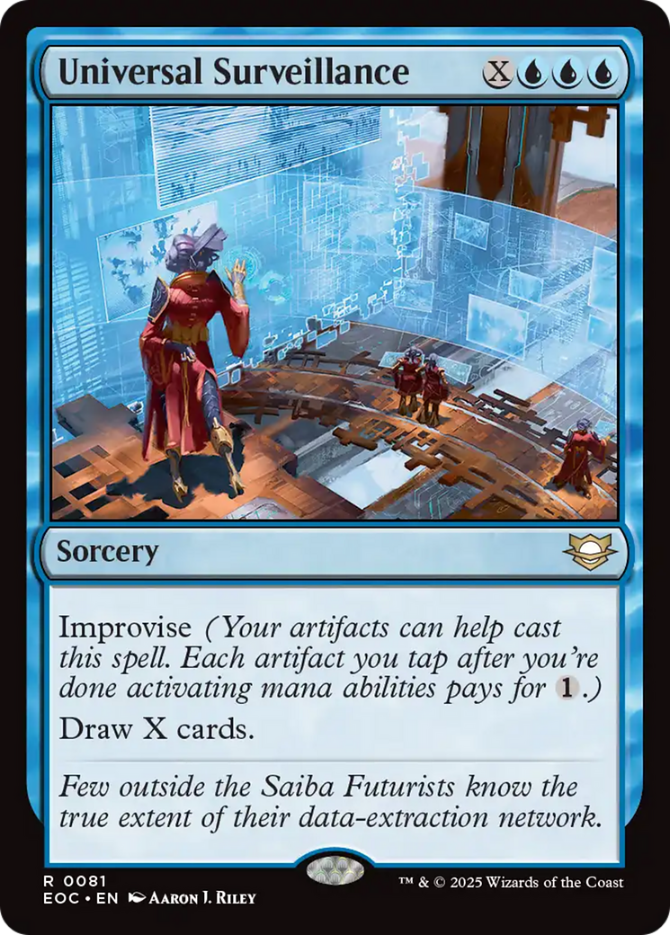 Universal Surveillance [Edge of Eternities Commander] | Game Master's Emporium (The New GME)