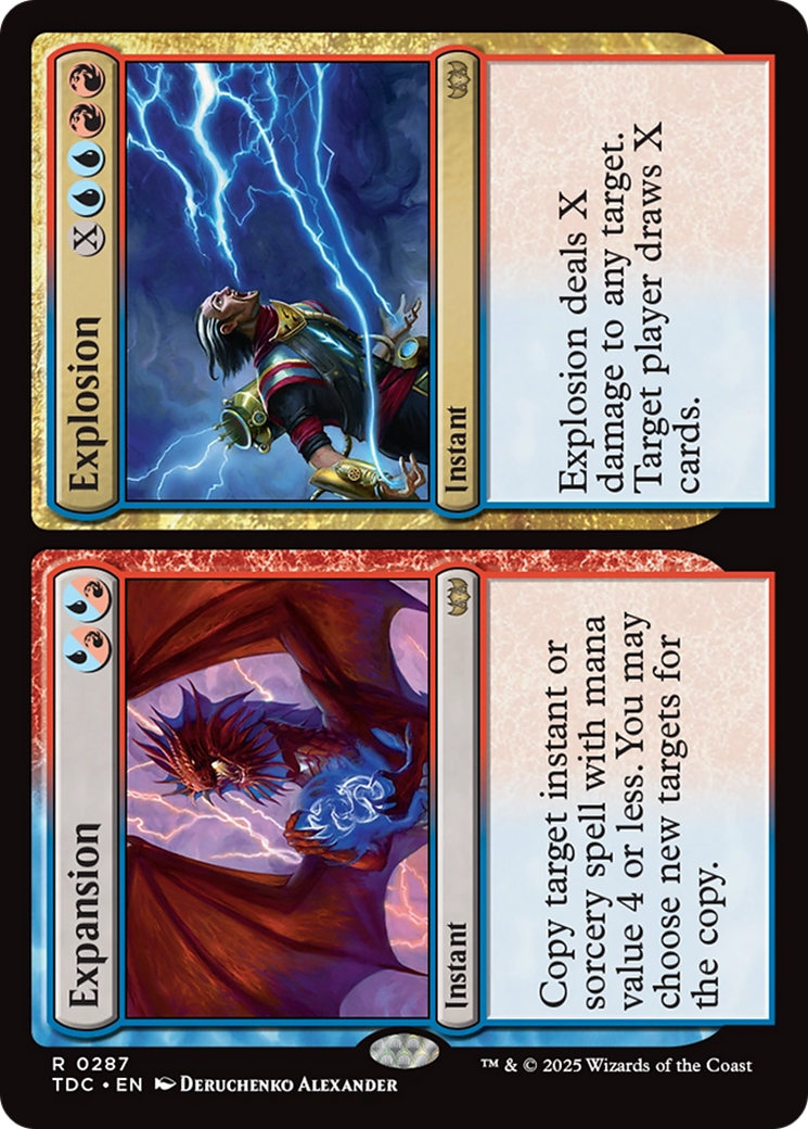 Expansion // Explosion [Tarkir: Dragonstorm Commander] | Game Master's Emporium (The New GME)