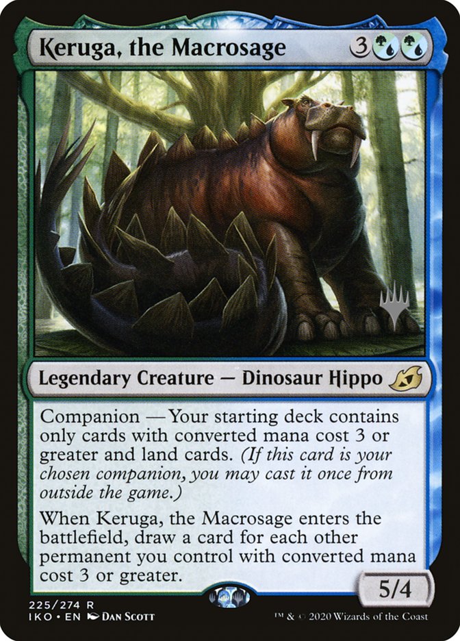Keruga, the Macrosage (Promo Pack) [Ikoria: Lair of Behemoths Promos] | Game Master's Emporium (The New GME)