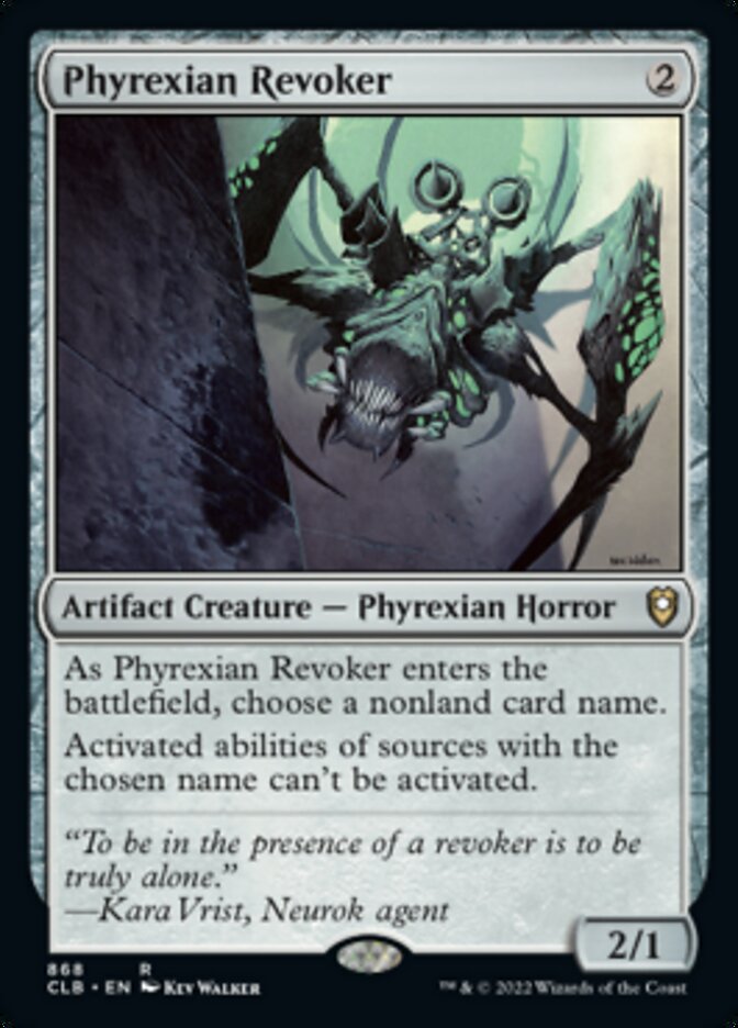 Phyrexian Revoker [Commander Legends: Battle for Baldur's Gate] | Game Master's Emporium (The New GME)