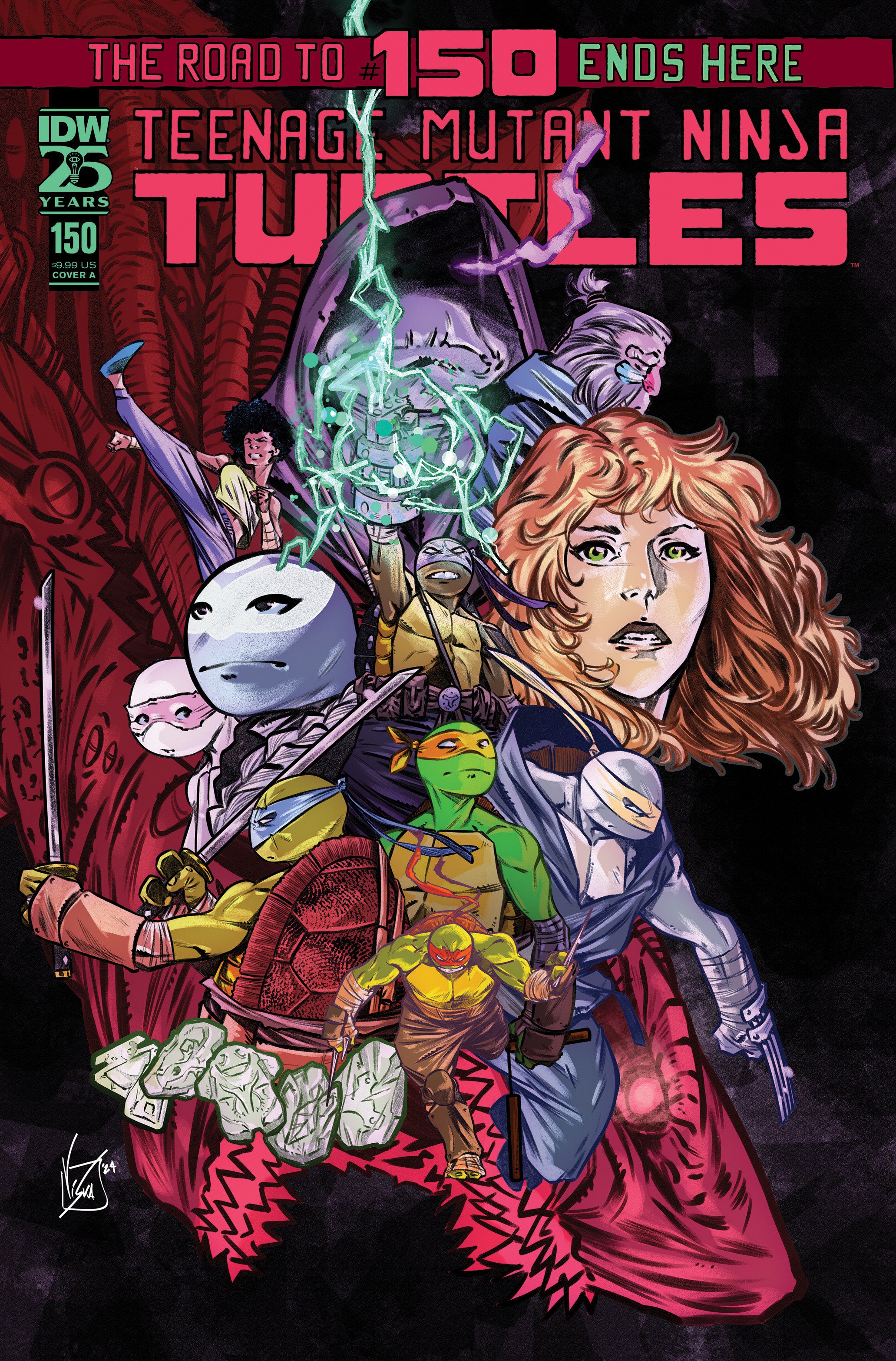 Teenage Mutant Ninja Turtles #150 Cover A (Federici) | Game Master's Emporium (The New GME)