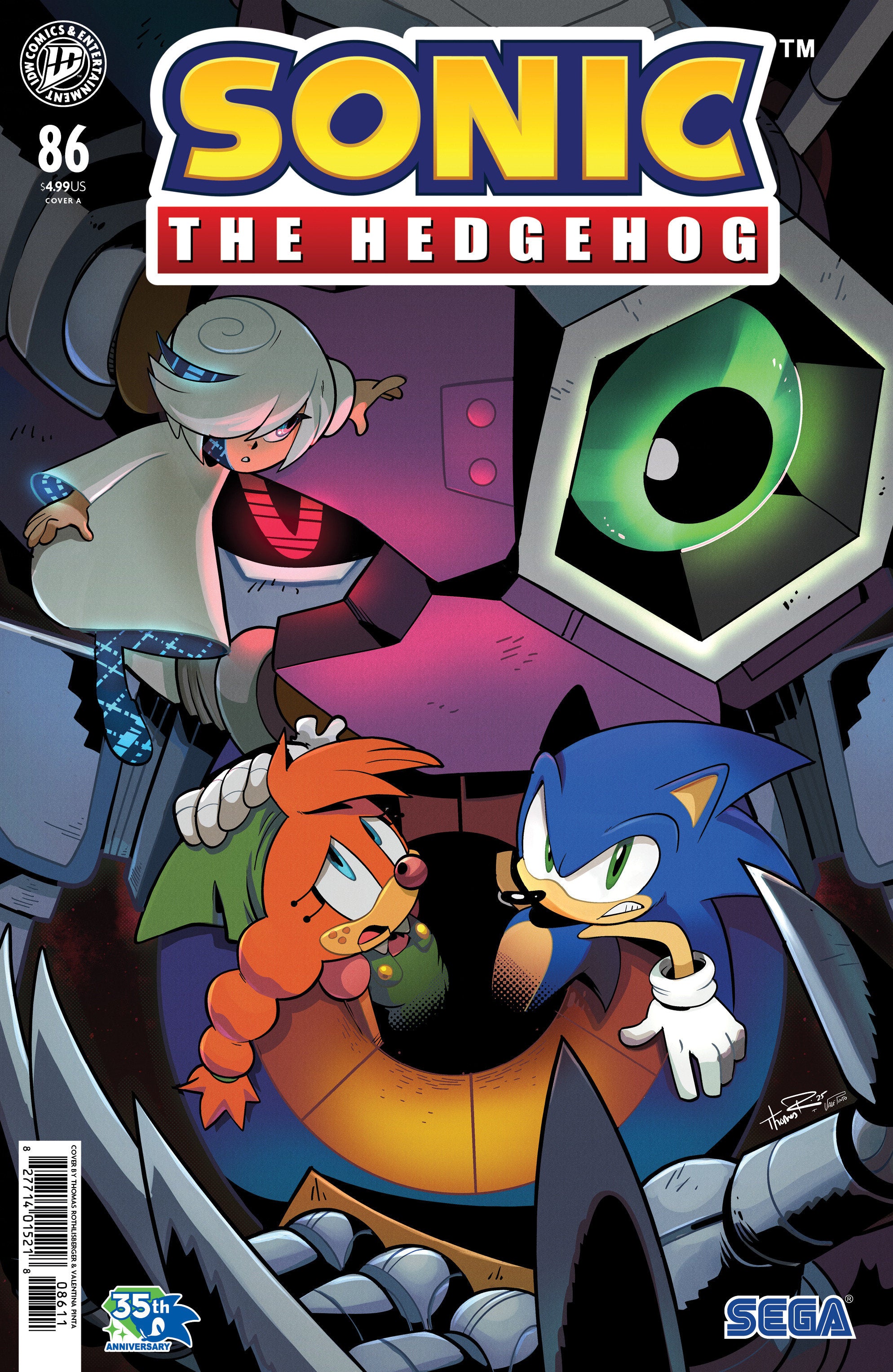 Sonic The Hedgehog #86 Cover A (Rothlisberger) | Game Master's Emporium (The New GME)