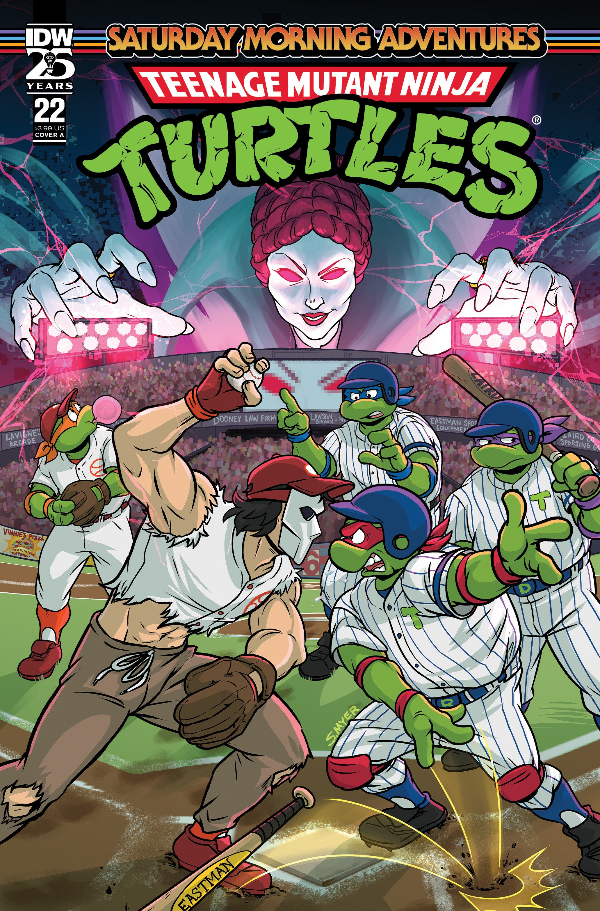 Teenage Mutant Ninja Turtles: Saturday Morning Adventures #22 Cover A (Myer) | Game Master's Emporium (The New GME)