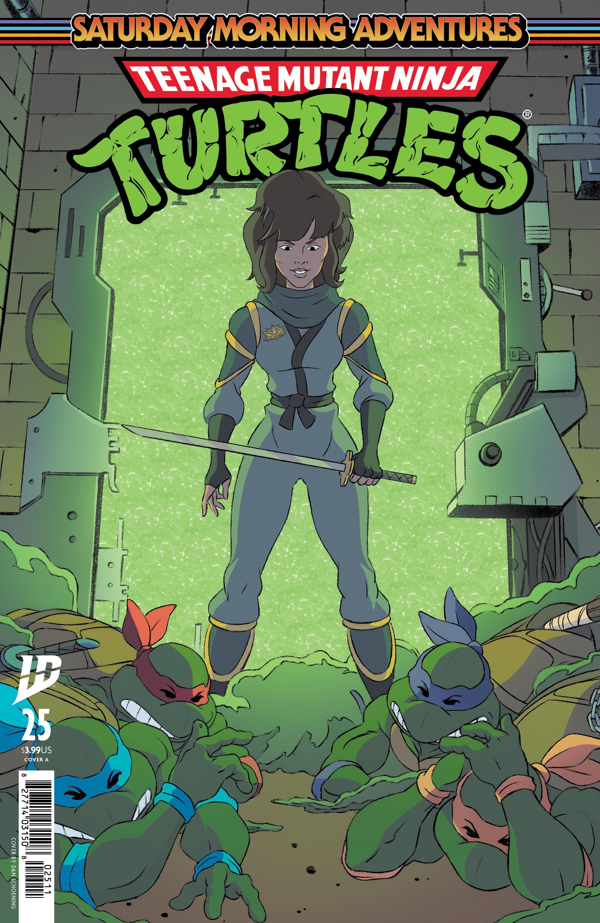 Teenage Mutant Ninja Turtles: Saturday Morning Adventures #25 Cover A (Schoening) | Game Master's Emporium (The New GME)