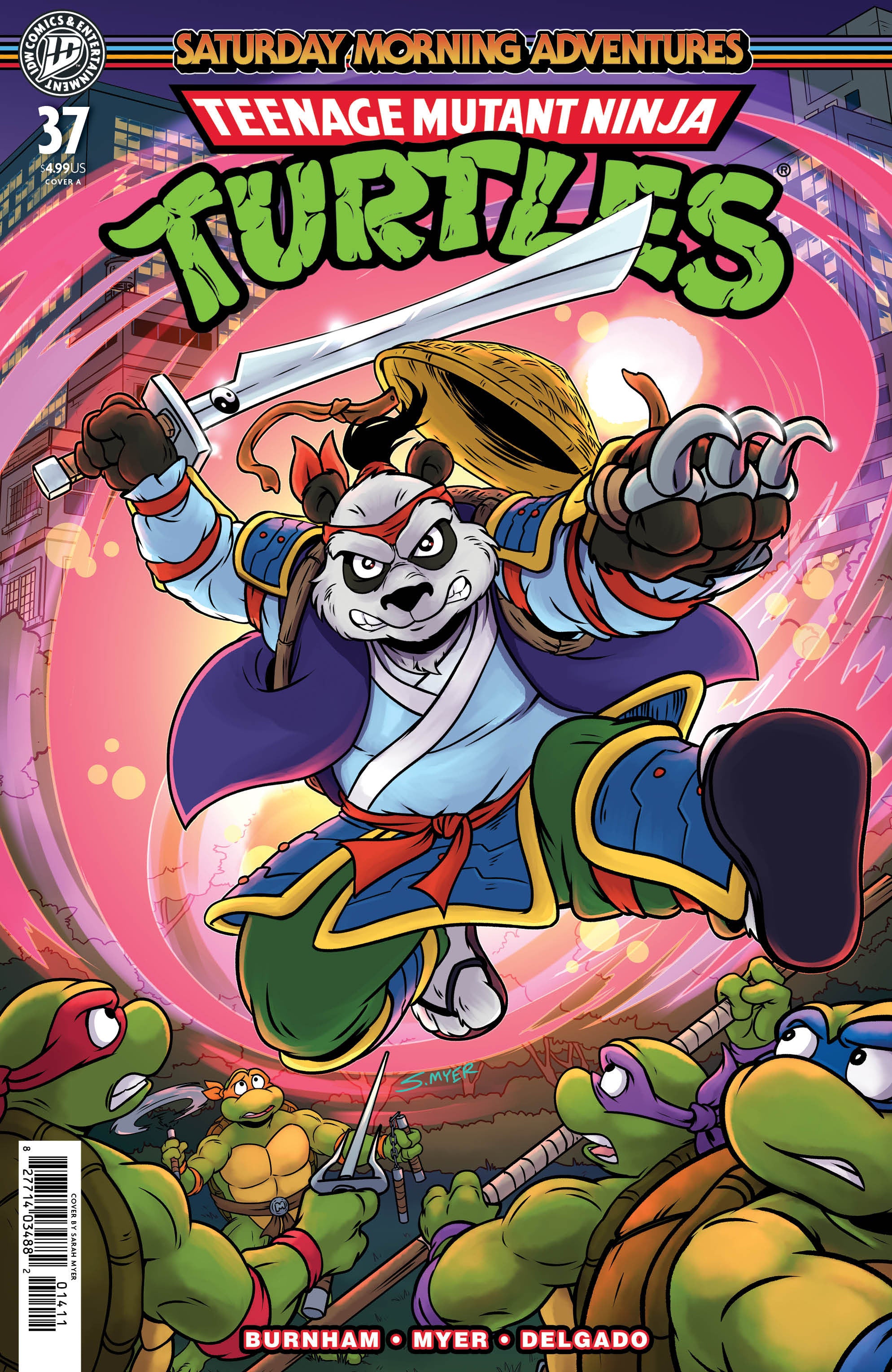 Teenage Mutant Ninja Turtles: Saturday Morning Adventures #37 Cover A (Myer) | Game Master's Emporium (The New GME)