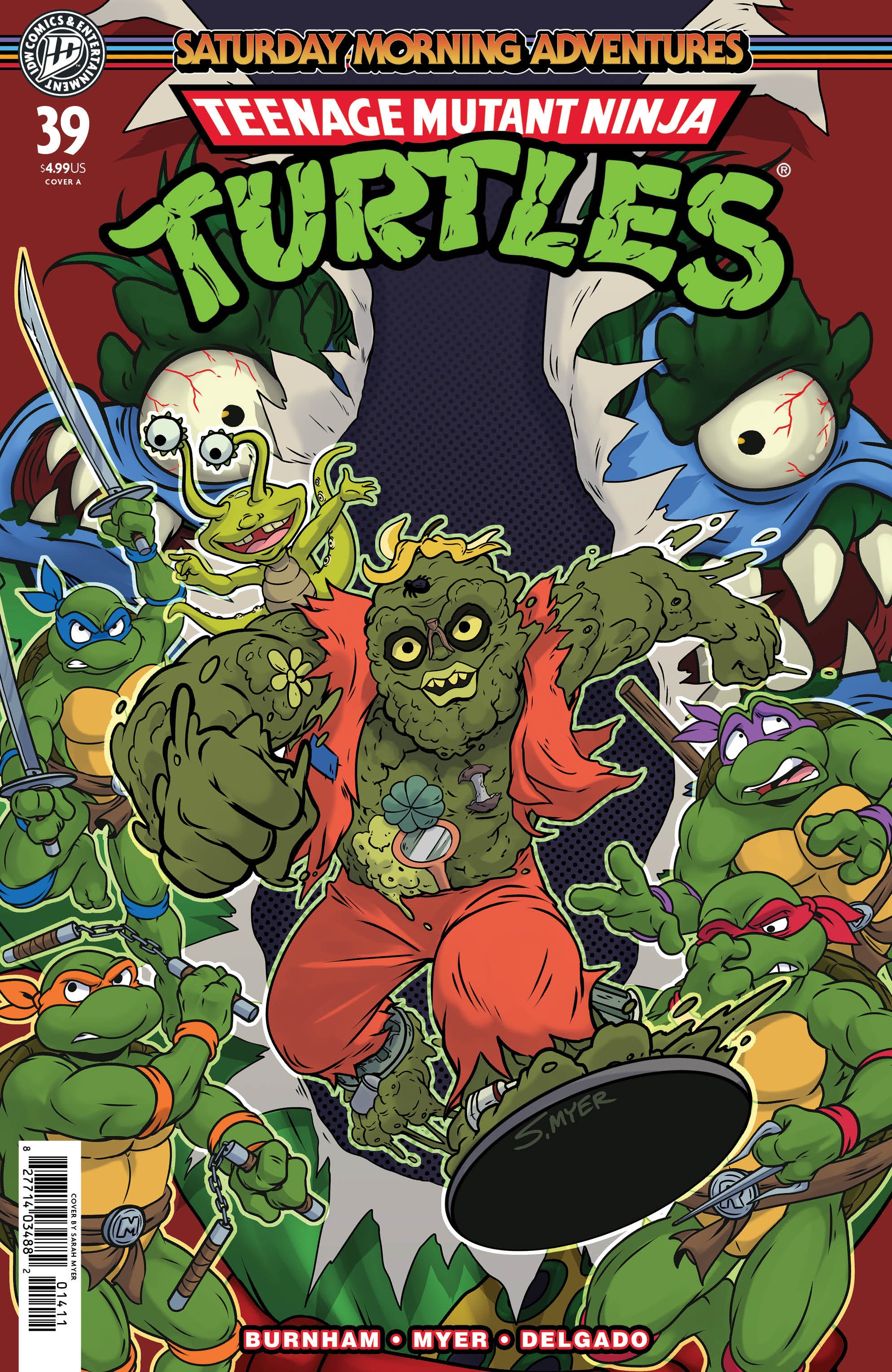 Teenage Mutant Ninja Turtles: Saturday Morning Adventures #39 Cover A (Myer) | Game Master's Emporium (The New GME)
