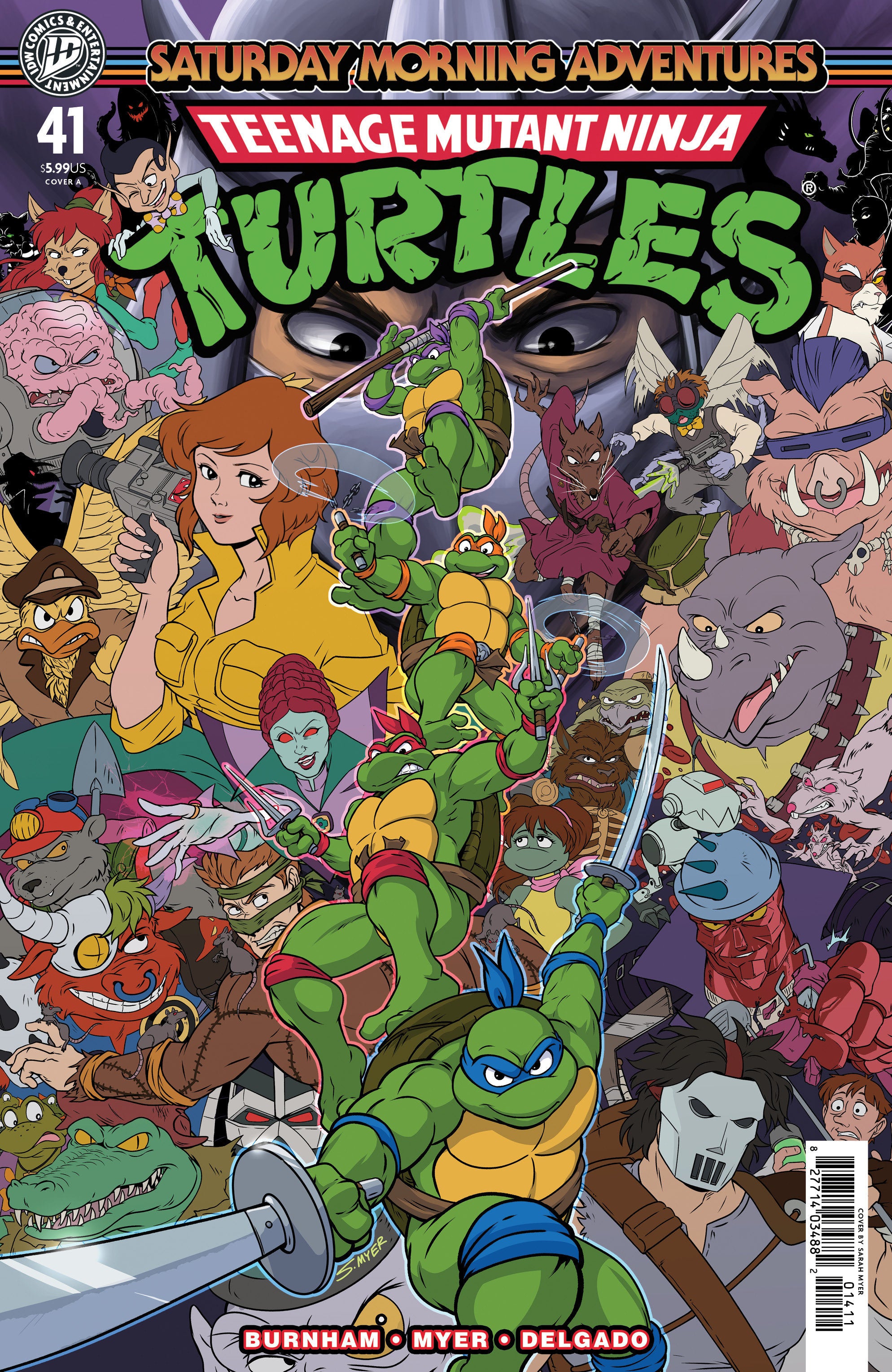 Teenage Mutant Ninja Turtles: Saturday Morning Adventures #41 Cover A (Myer) | Game Master's Emporium (The New GME)