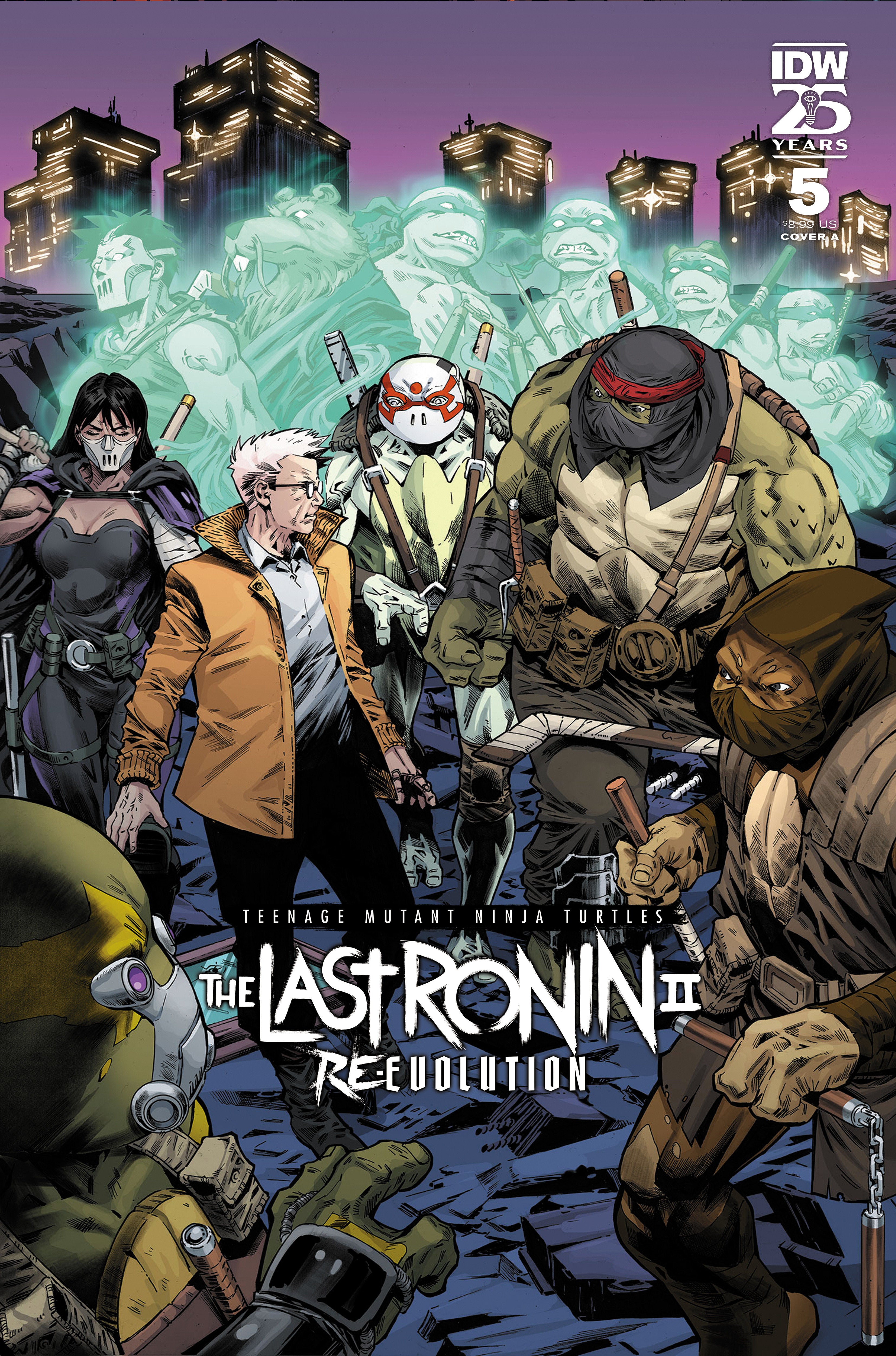 Teenage Mutant Ninja Turtles: The Last Ronin II-Re-Evolution #5 Cover A (Escorzas) | Game Master's Emporium (The New GME)
