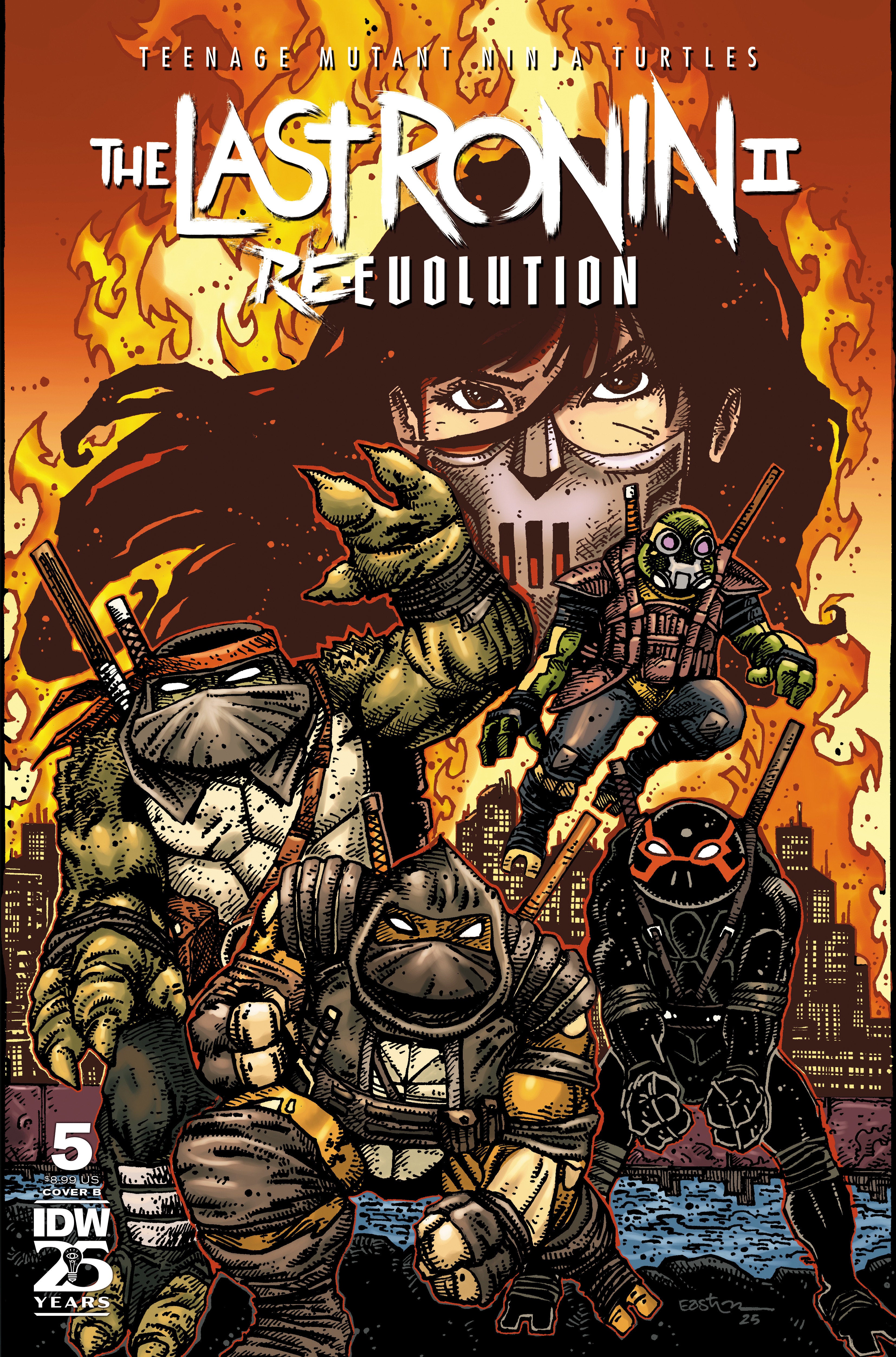 Teenage Mutant Ninja Turtles: The Last Ronin II—Re-Evolution #5 Variant B (Eastman) | Game Master's Emporium (The New GME)