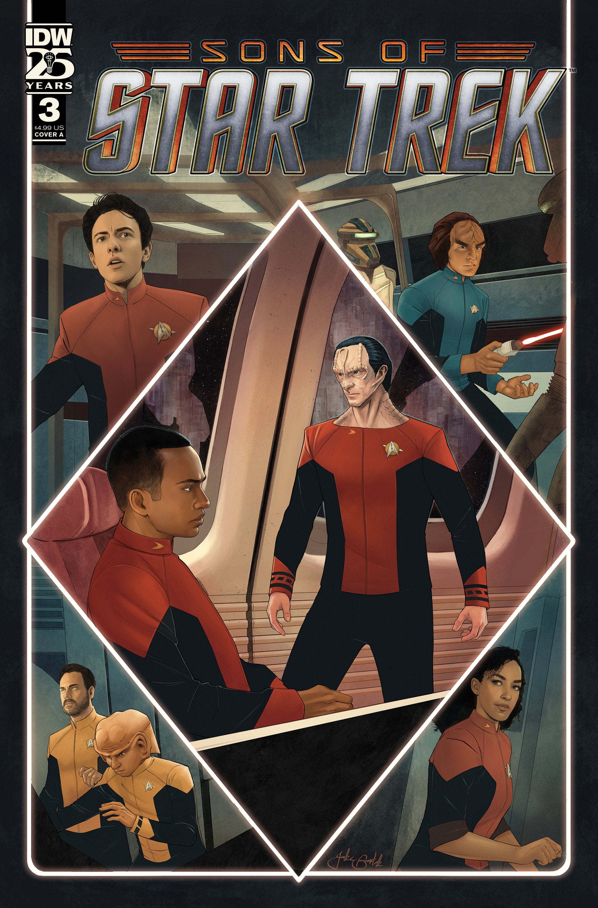 Star Trek: Sons Of Star Trek #3 Cover A (Bartok) | Game Master's Emporium (The New GME)