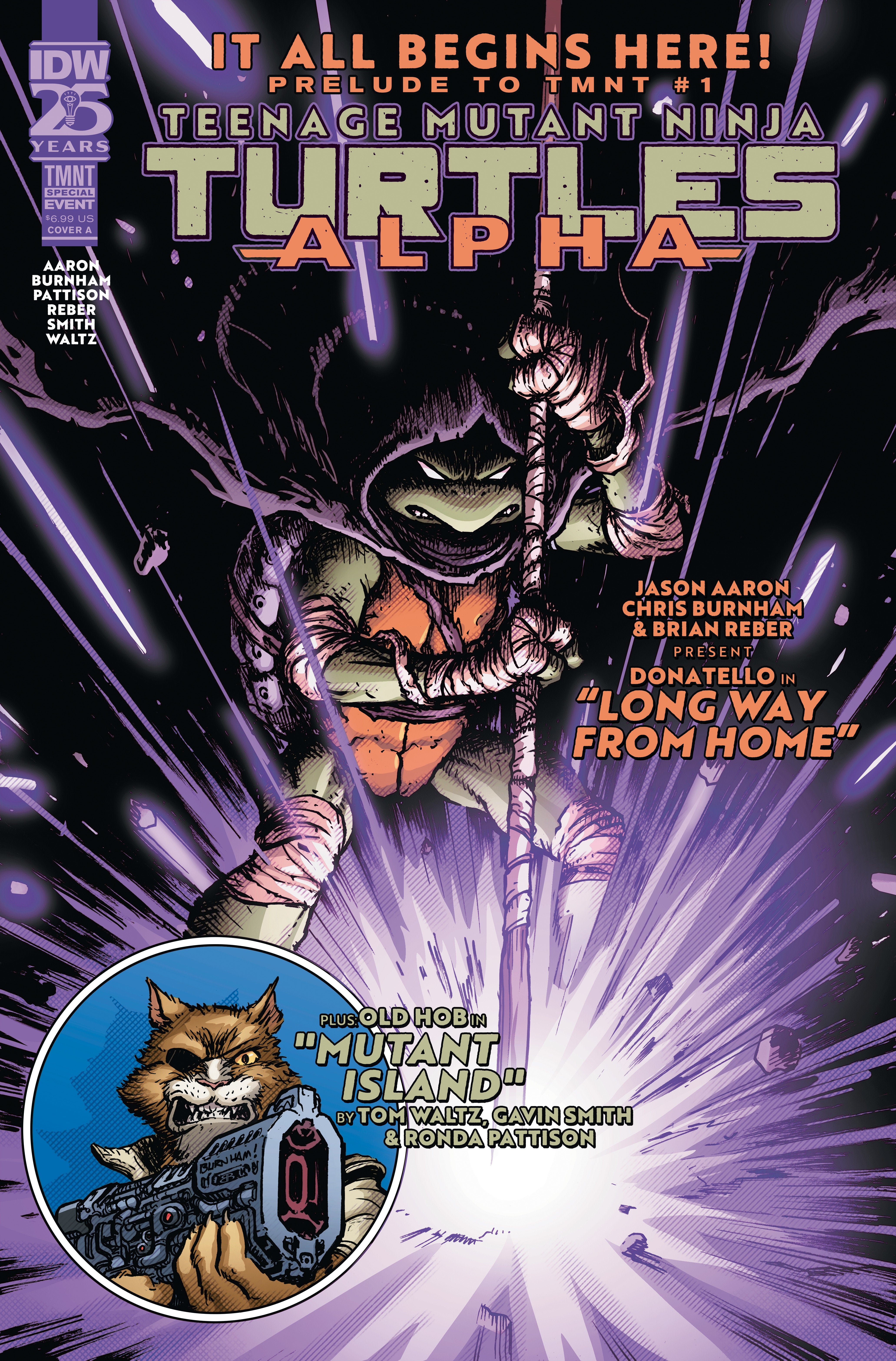 Teenage Mutant Ninja Turtles: Alpha Cover A (Burnham) | Game Master's Emporium (The New GME)