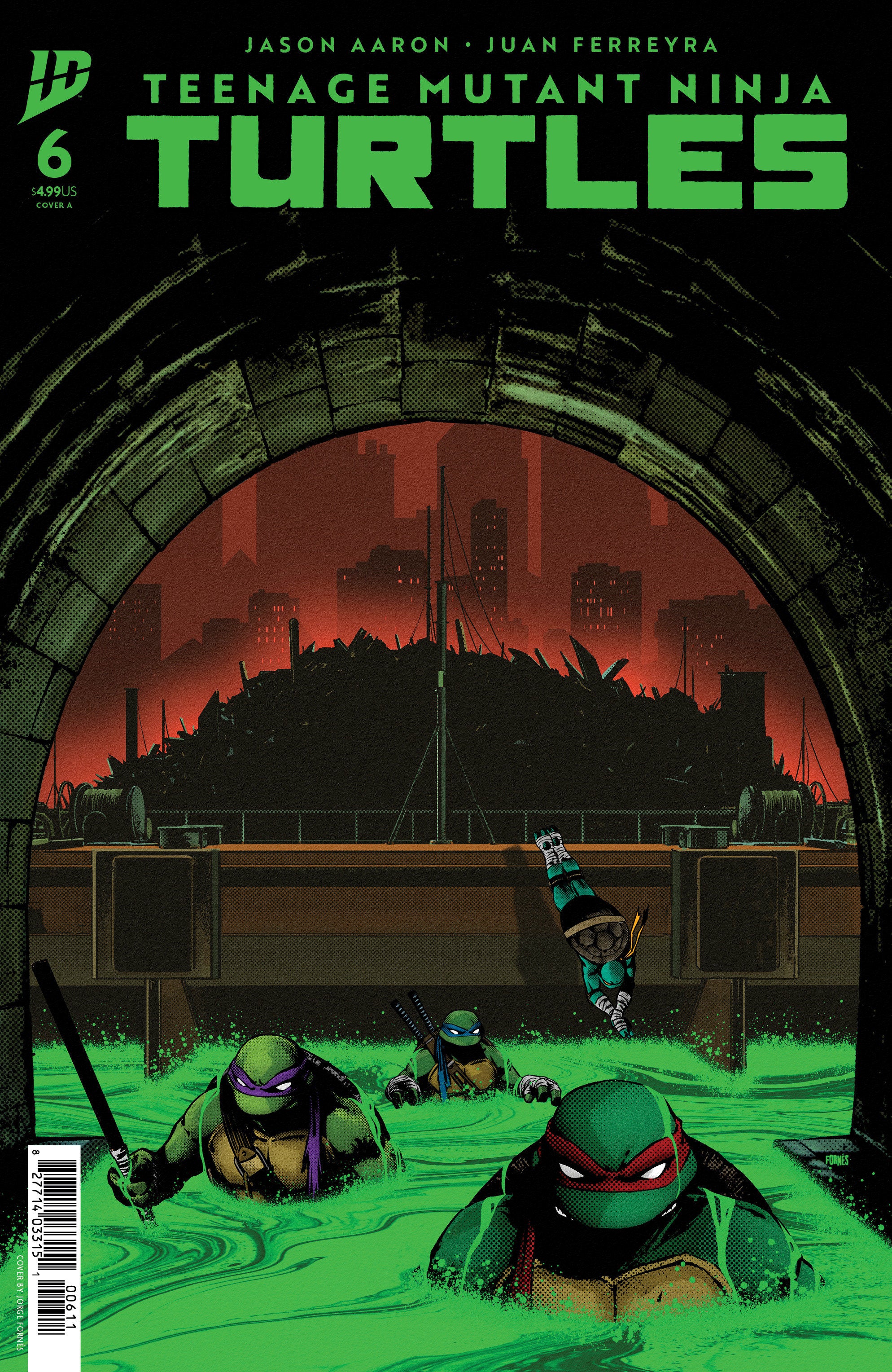 Teenage Mutant Ninja Turtles #6 Cover A (FornéS) | Game Master's Emporium (The New GME)