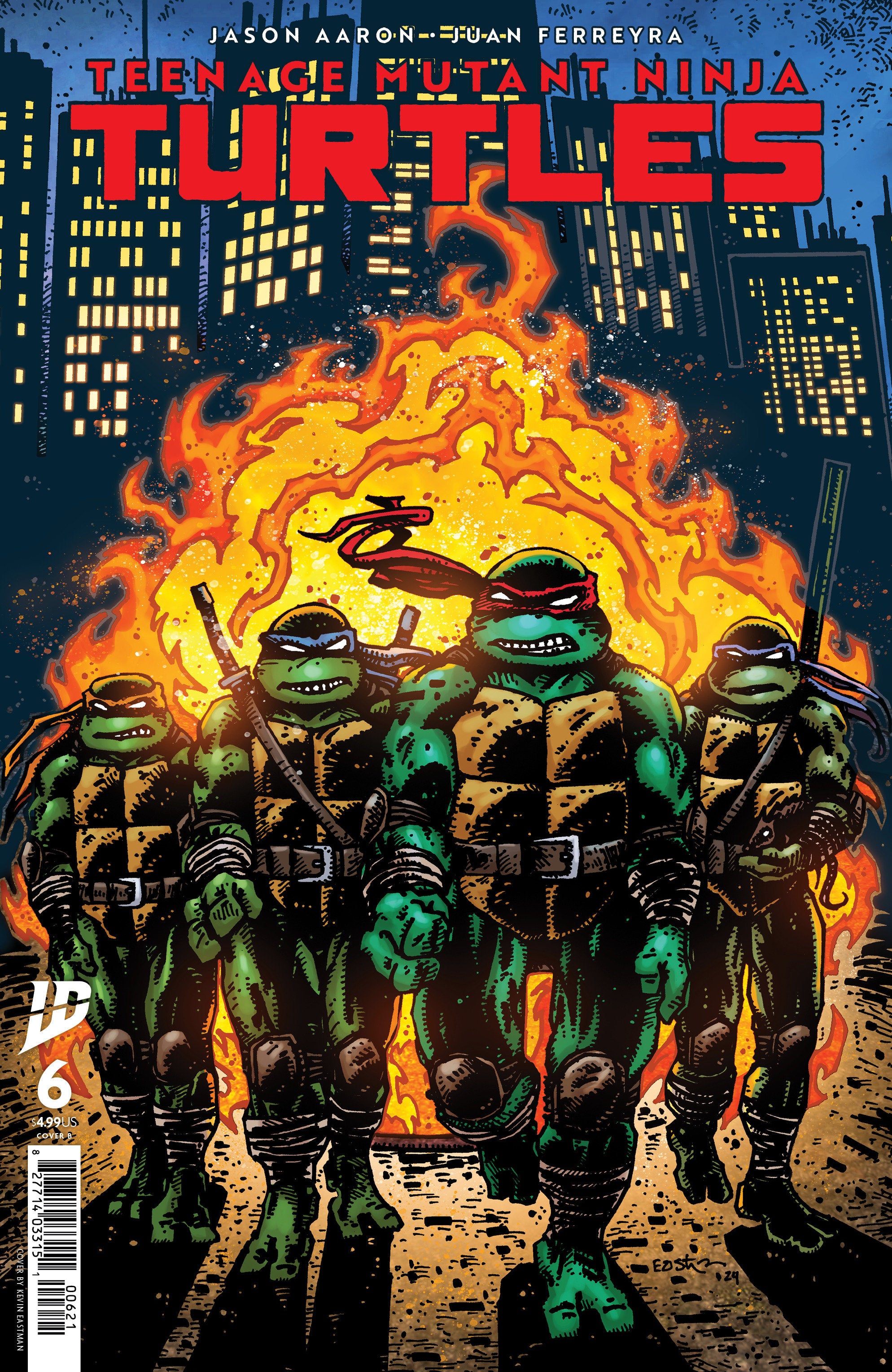 Teenage Mutant Ninja Turtles #6 Variant B (Eastman) | Game Master's Emporium (The New GME)