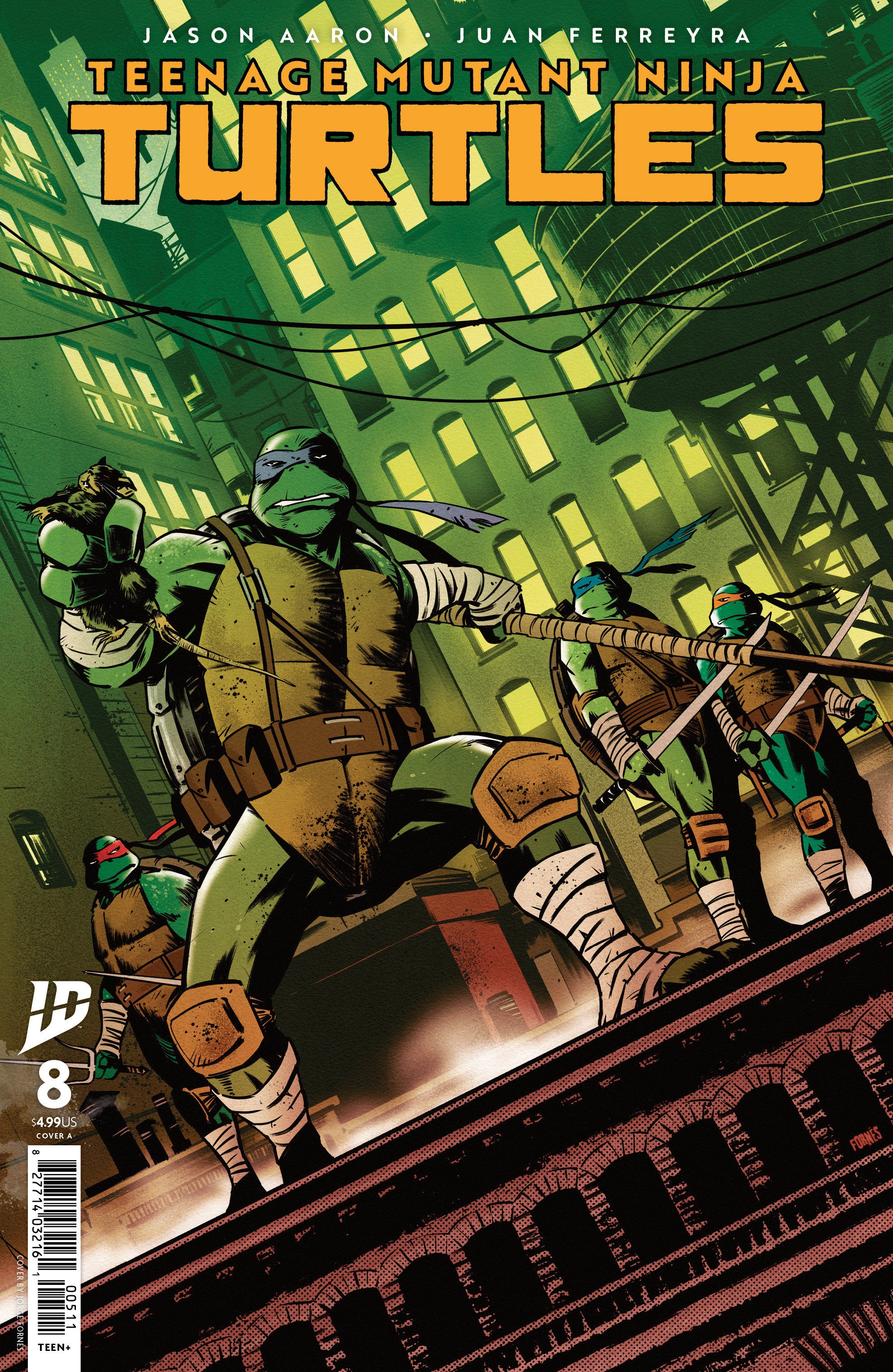 Teenage Mutant Ninja Turtles #8 Cover A (FornéS) | Game Master's Emporium (The New GME)