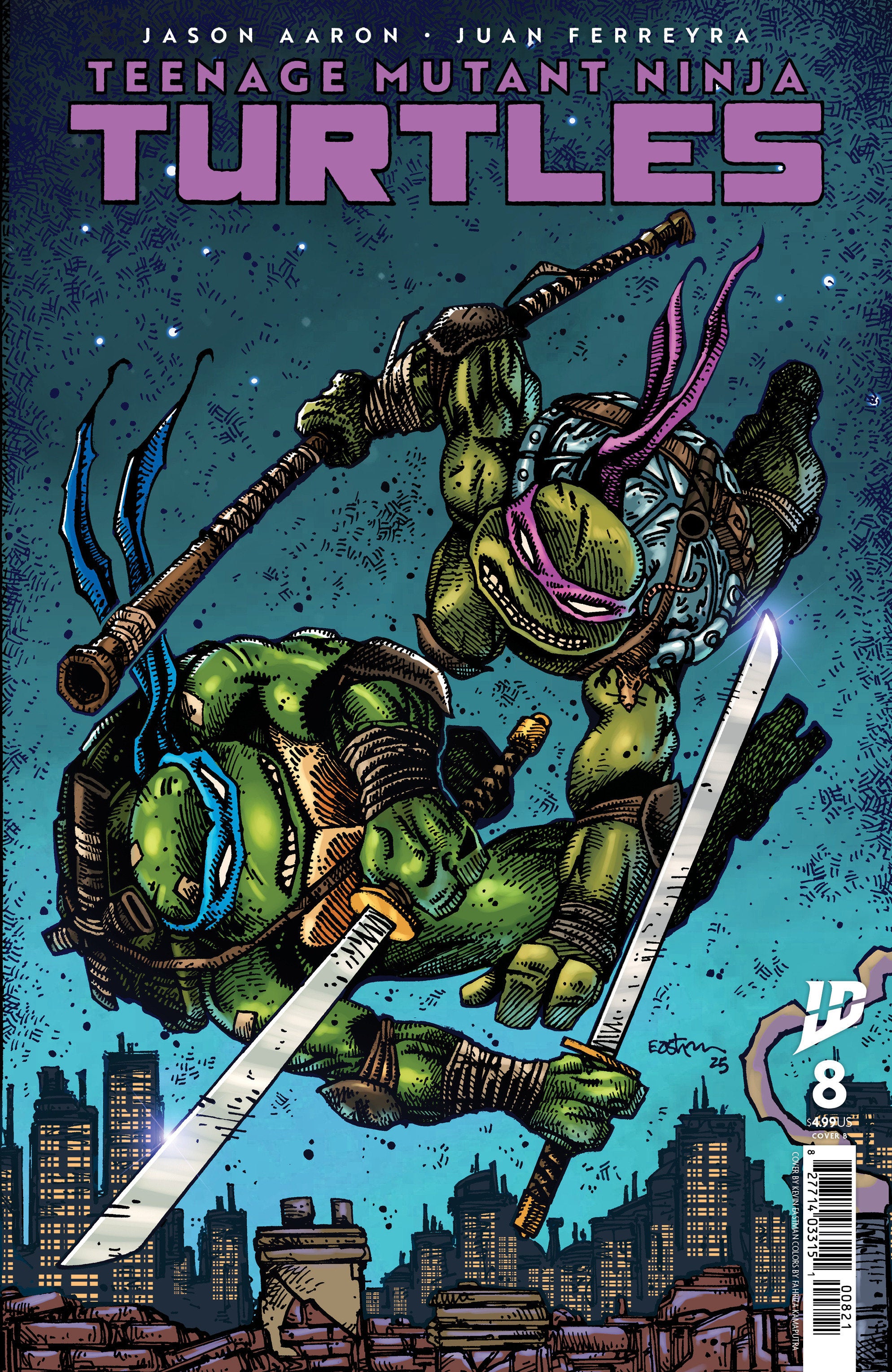 Teenage Mutant Ninja Turtles #8 Variant B (Eastman) | Game Master's Emporium (The New GME)