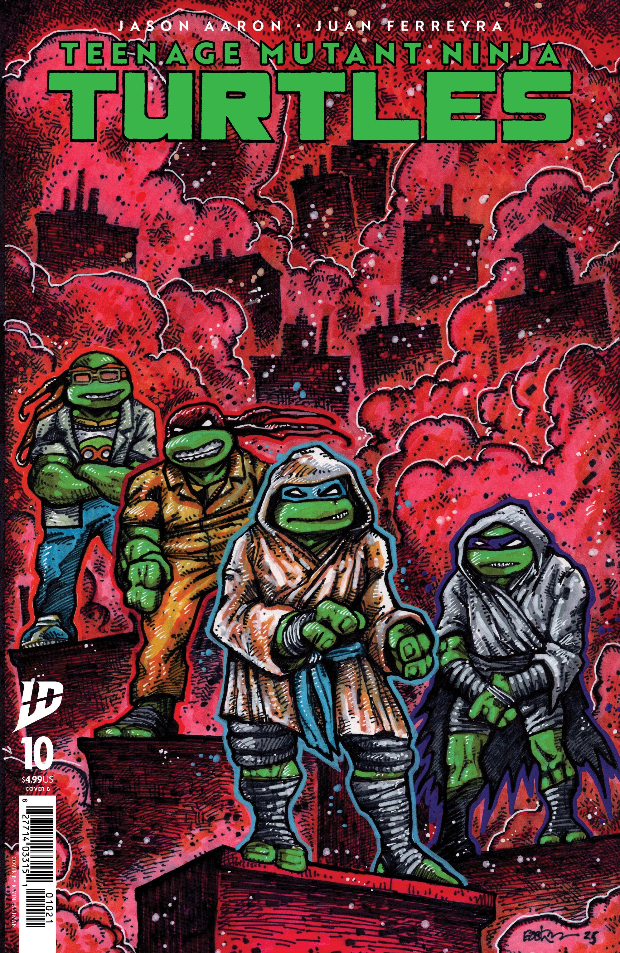 Teenage Mutant Ninja Turtles #10 Variant B (Eastman) | Game Master's Emporium (The New GME)