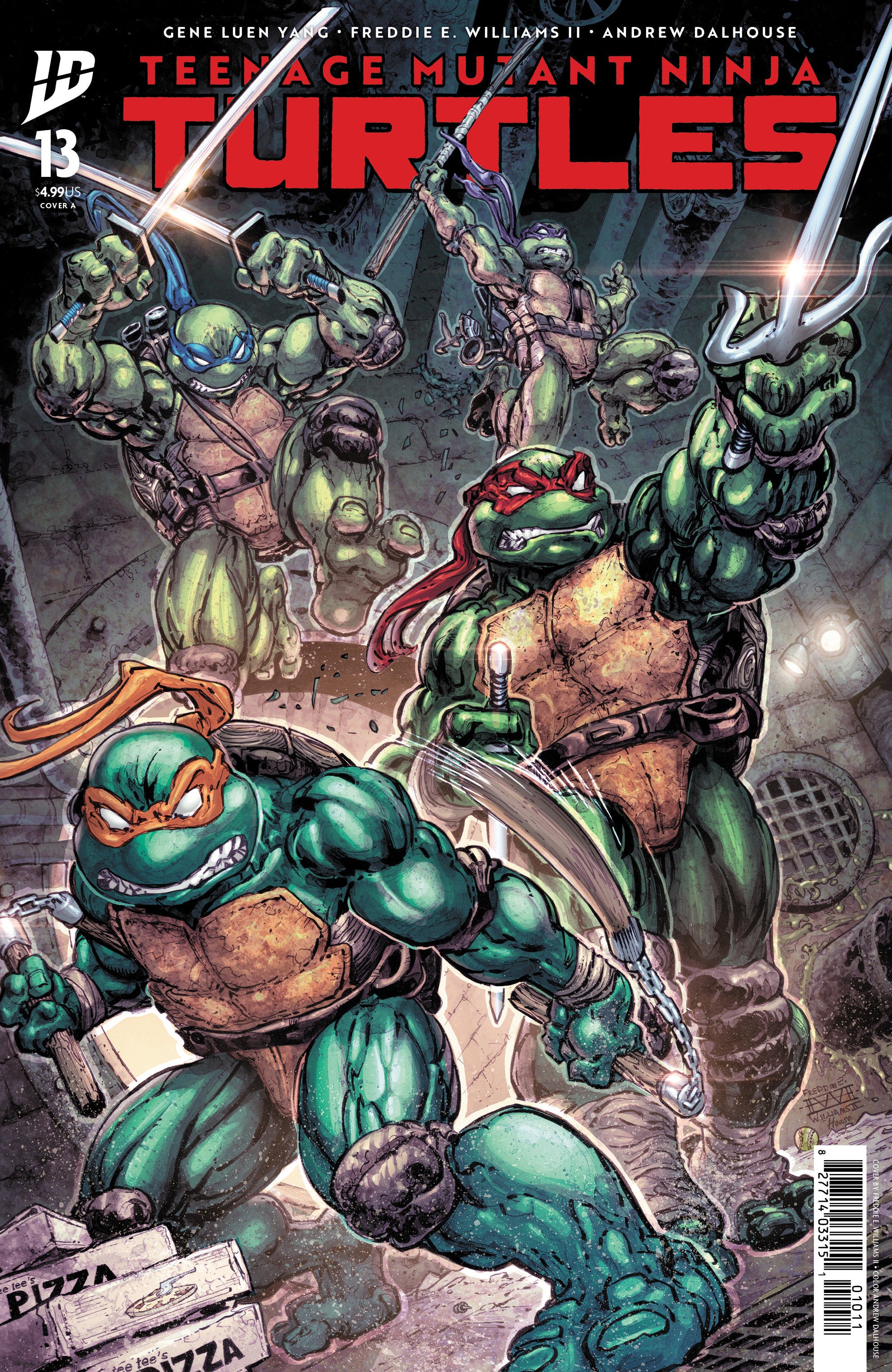 Teenage Mutant Ninja Turtles #13 Cover A (Williams II) | Game Master's Emporium (The New GME)