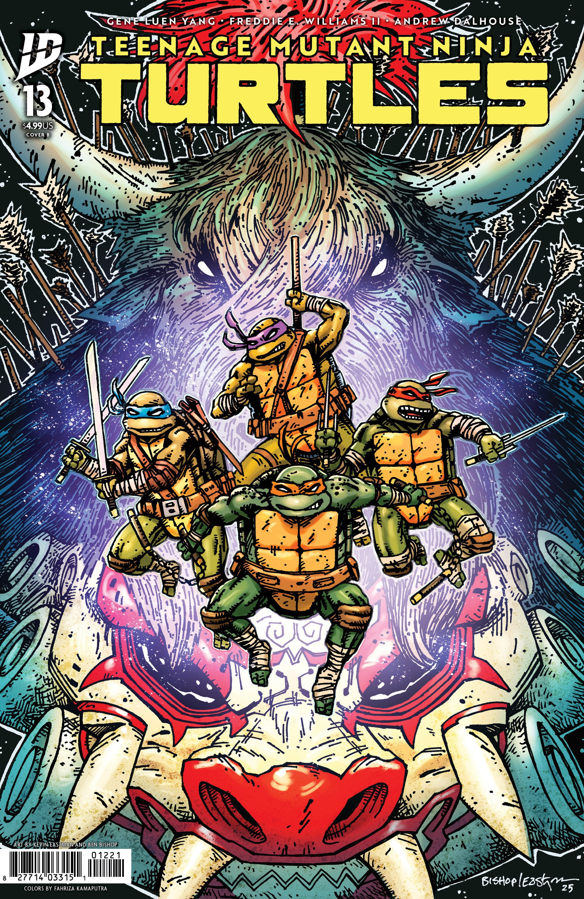 Teenage Mutant Ninja Turtles #13 Variant B (Eastman & Bishop) | Game Master's Emporium (The New GME)