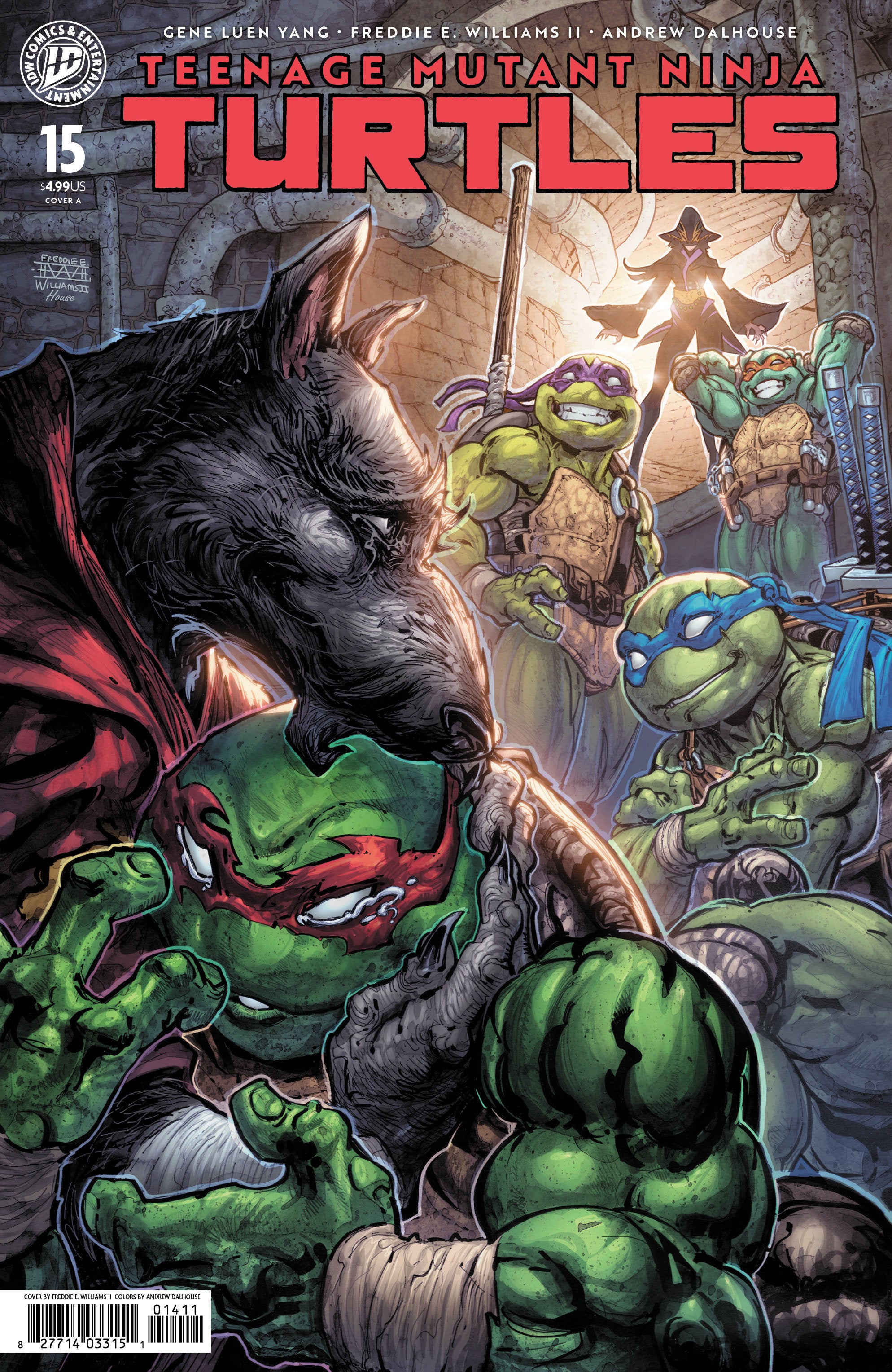 Teenage Mutant Ninja Turtles #15 Cover A (Williams II) | Game Master's Emporium (The New GME)