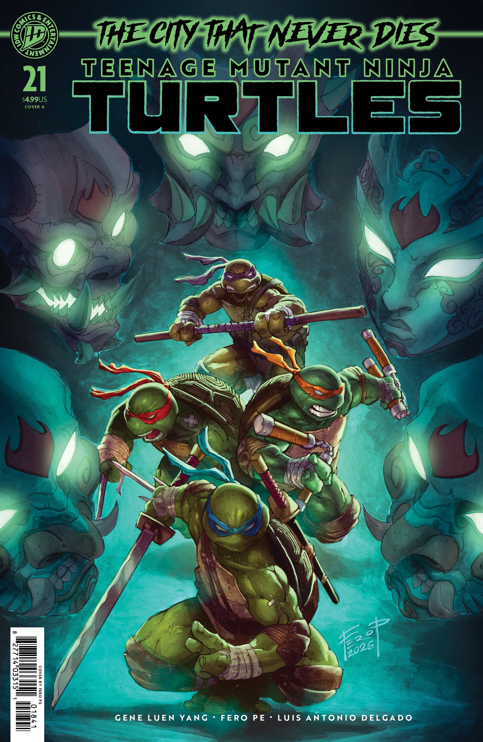 Teenage Mutant Ninja Turtles #21 Cover A (Pe) | Game Master's Emporium (The New GME)