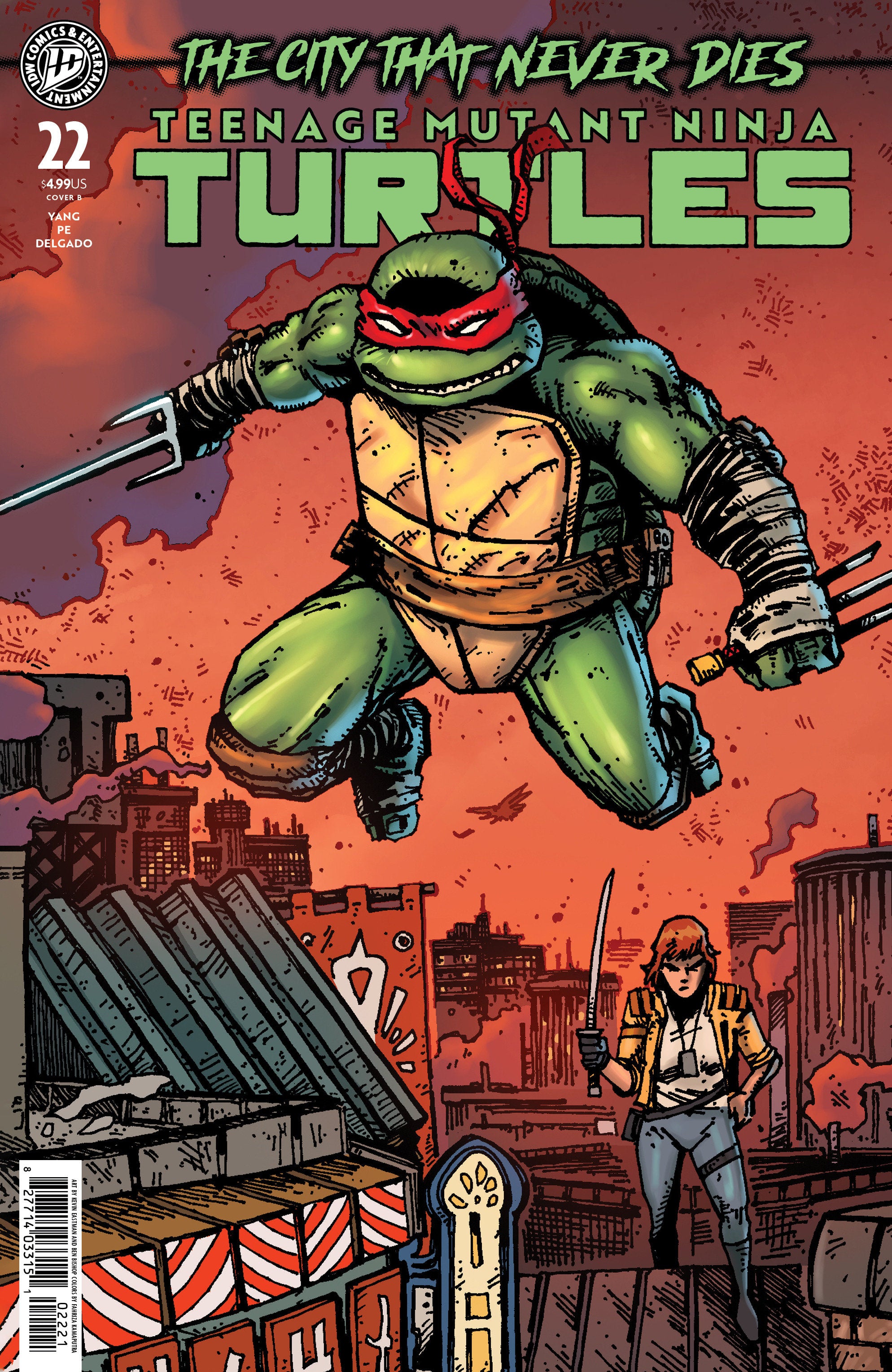 Teenage Mutant Ninja Turtles #22 Variant B (Eastman & Bishop) | Game Master's Emporium (The New GME)