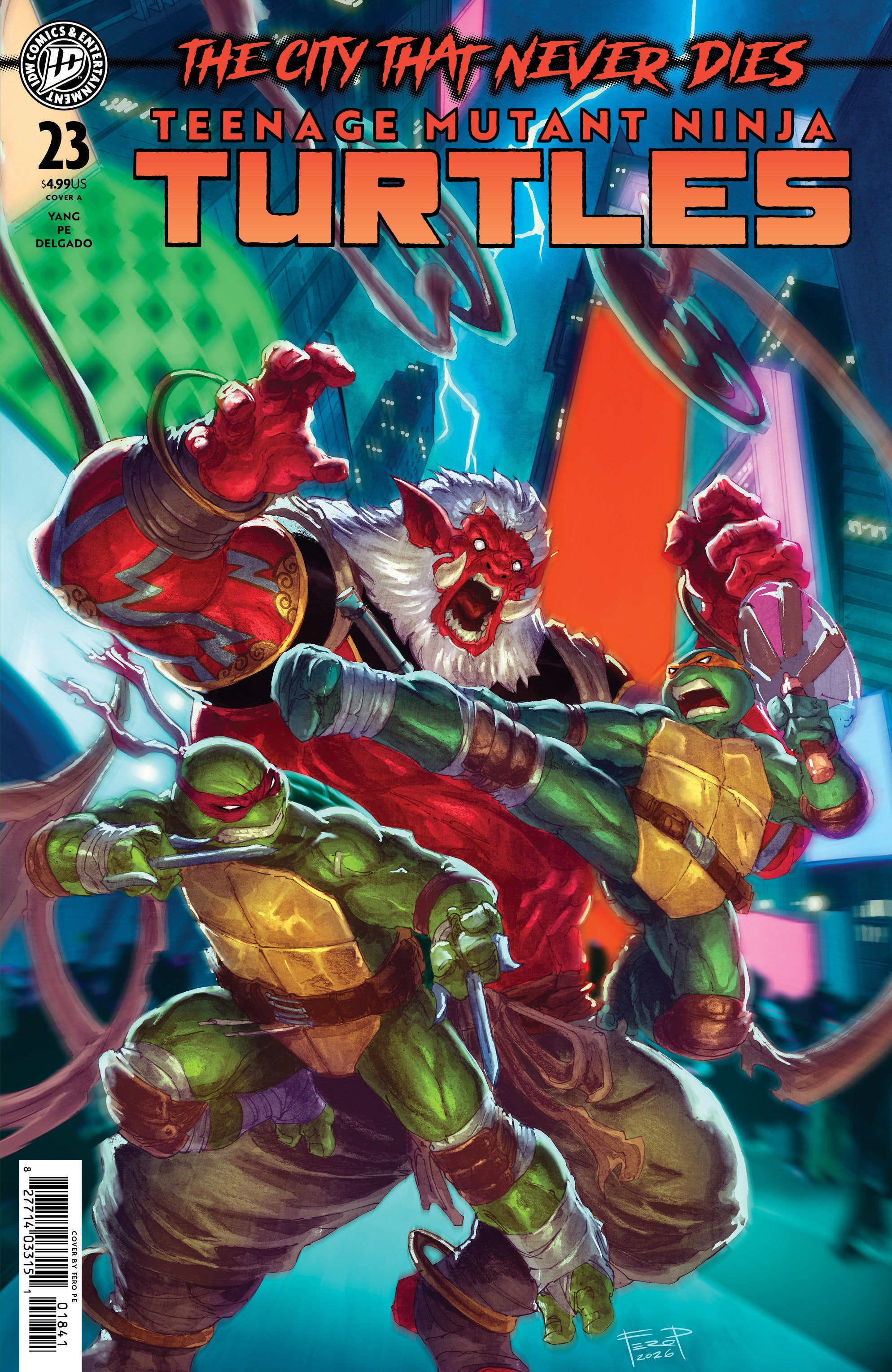 Teenage Mutant Ninja Turtles #23 Cover A (Pe) | Game Master's Emporium (The New GME)