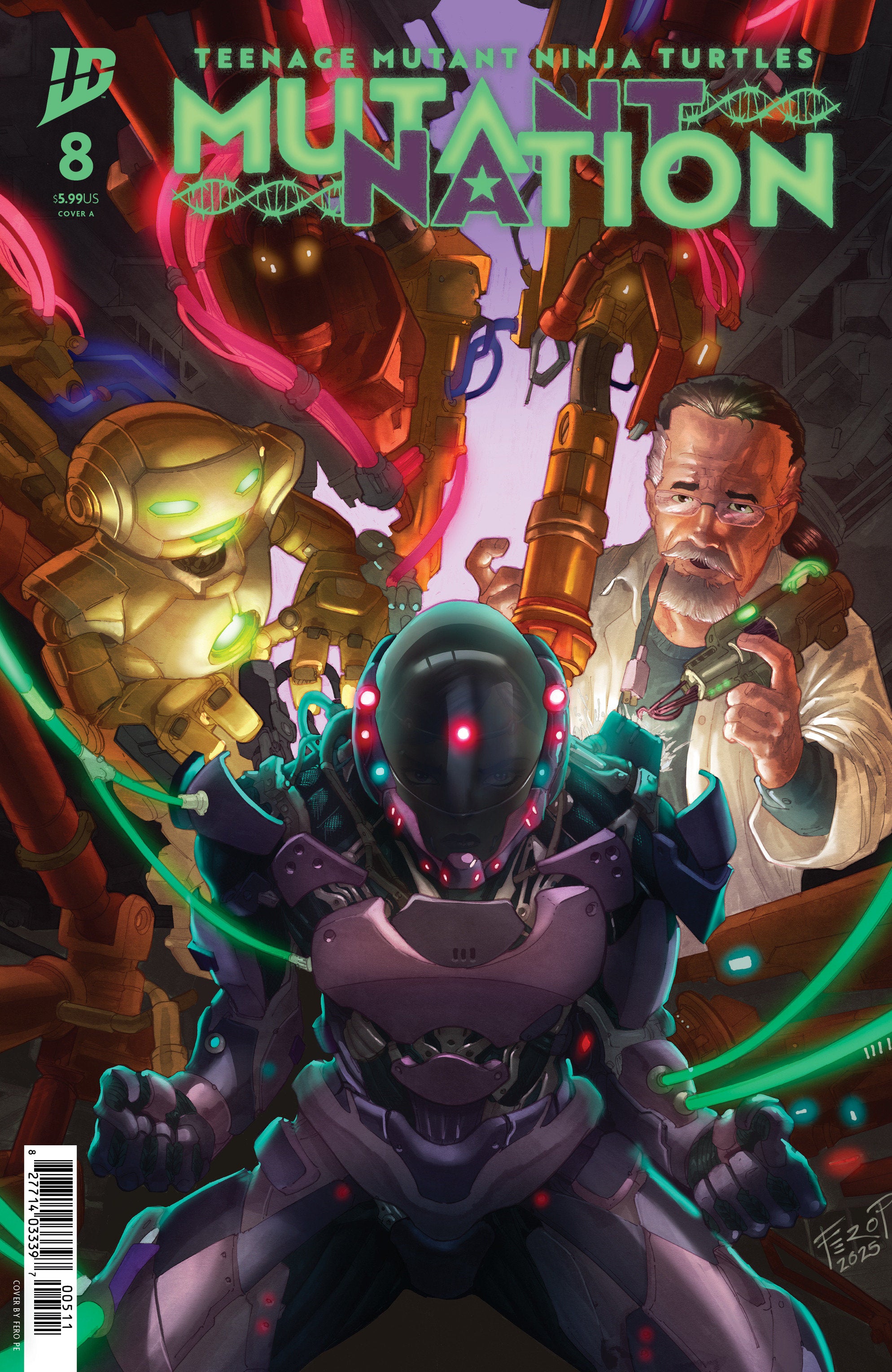 Teenage Mutant Ninja Turtles: Mutant Nation #8 Cover A (Pe) | Game Master's Emporium (The New GME)