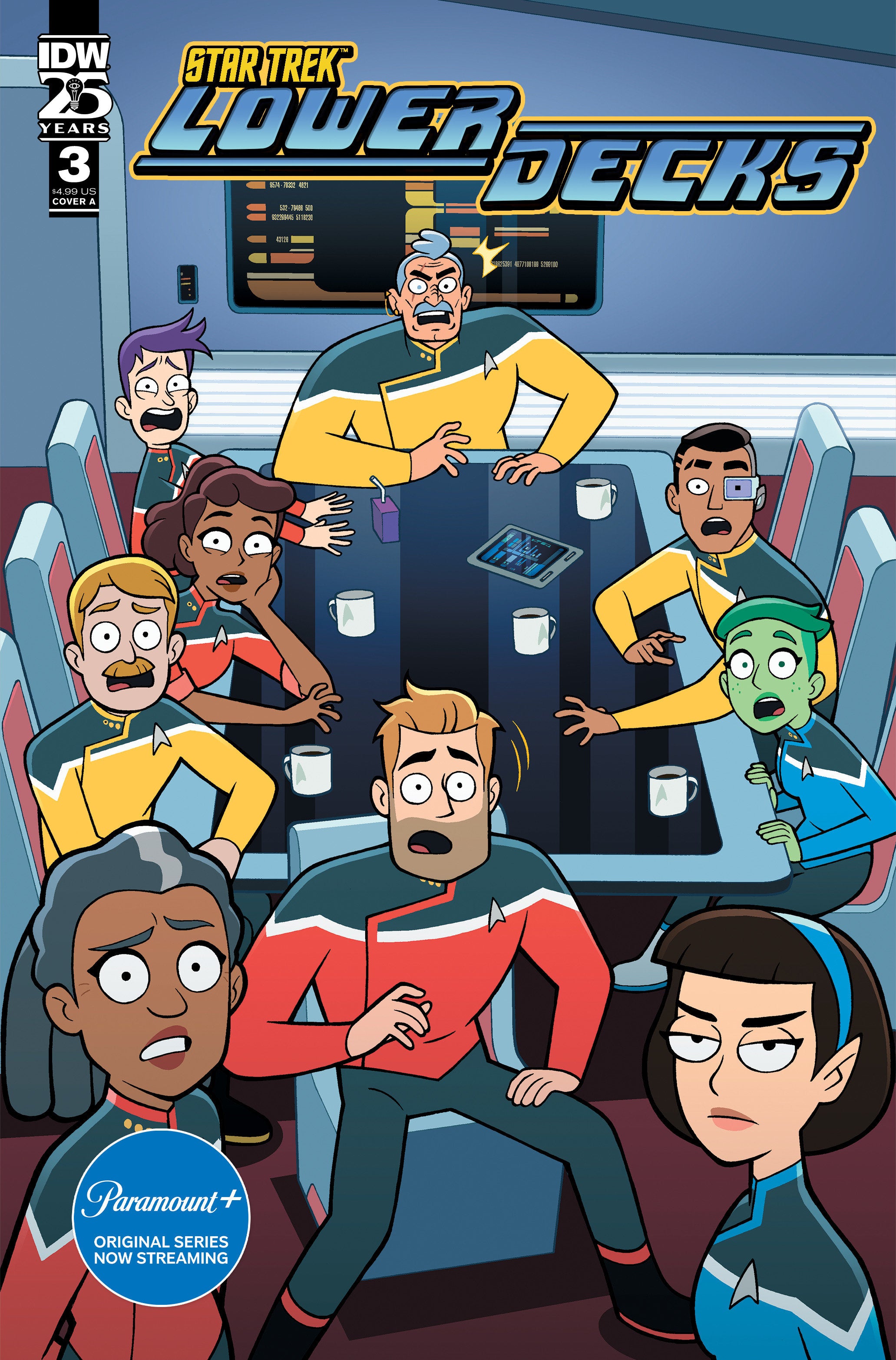 Star Trek: Lower Decks #3 Cover A (Lawrence) | Game Master's Emporium (The New GME)