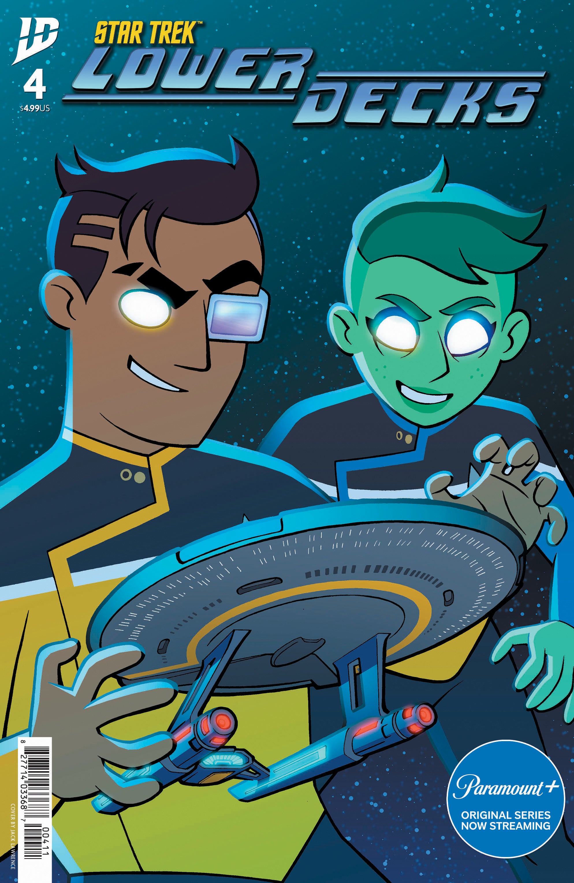 Star Trek: Lower Decks #4 Cover A (Lawrence) | Game Master's Emporium (The New GME)