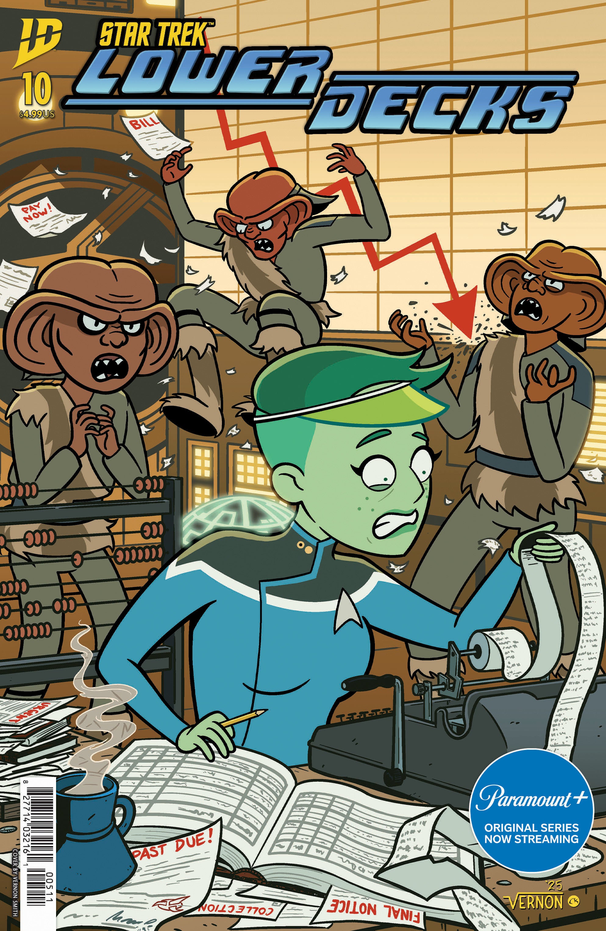 Star Trek: Lower Decks #10 Cover A (Smith) | Game Master's Emporium (The New GME)