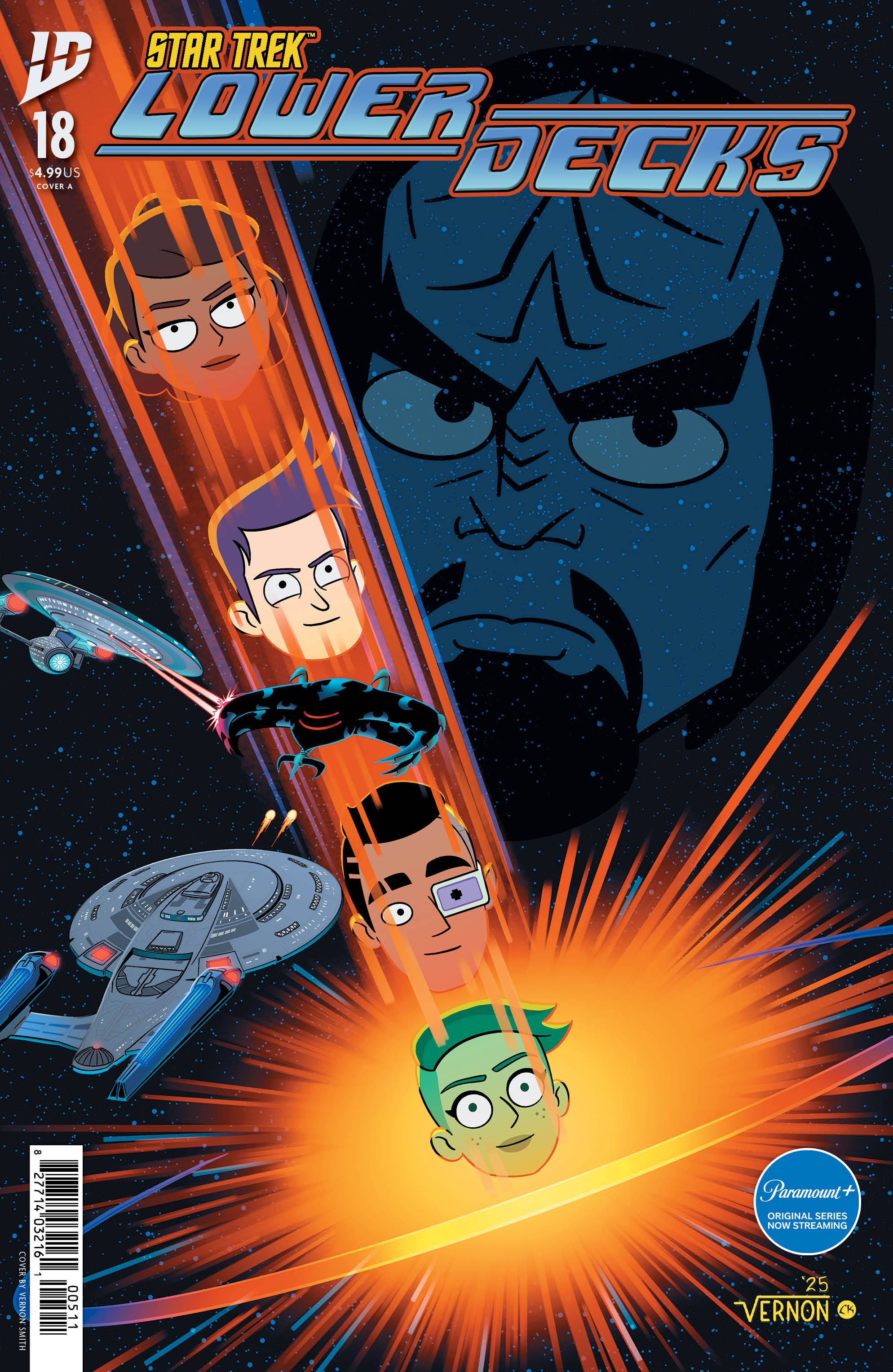 Star Trek: Lower Decks #18 Cover A (Smith) | Game Master's Emporium (The New GME)