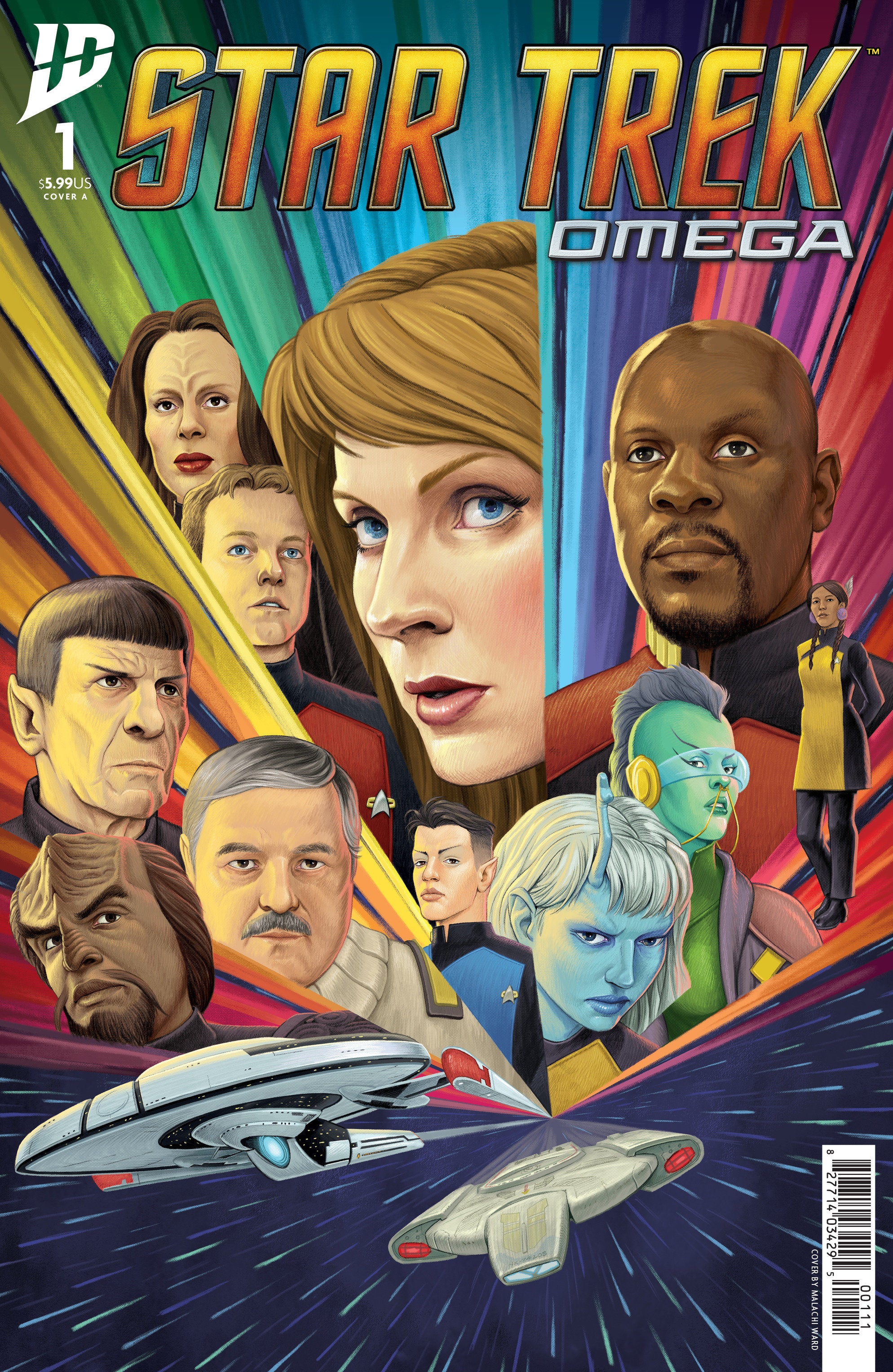 Star Trek: Omega Cover A (Ward) | Game Master's Emporium (The New GME)