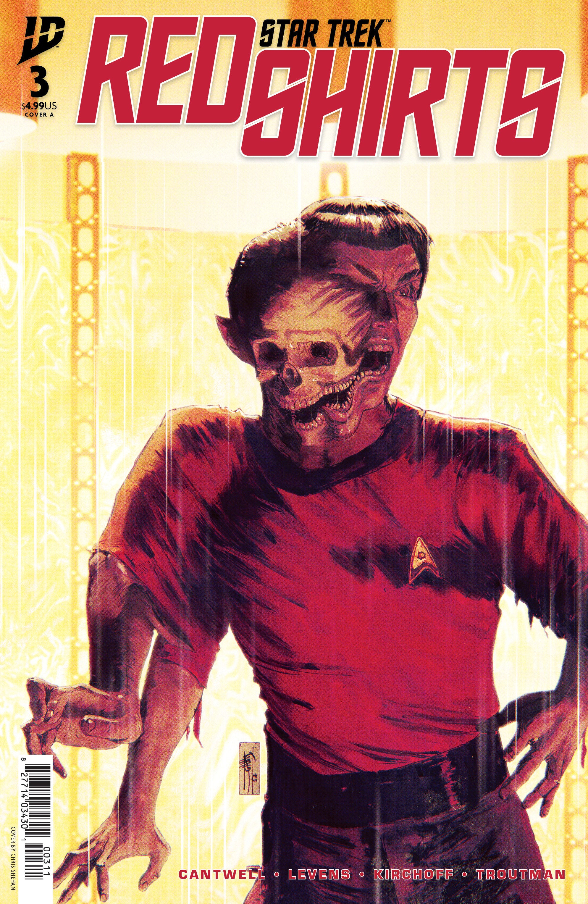 Star Trek: Red Shirts #3 Cover A (Shehan) | Game Master's Emporium (The New GME)