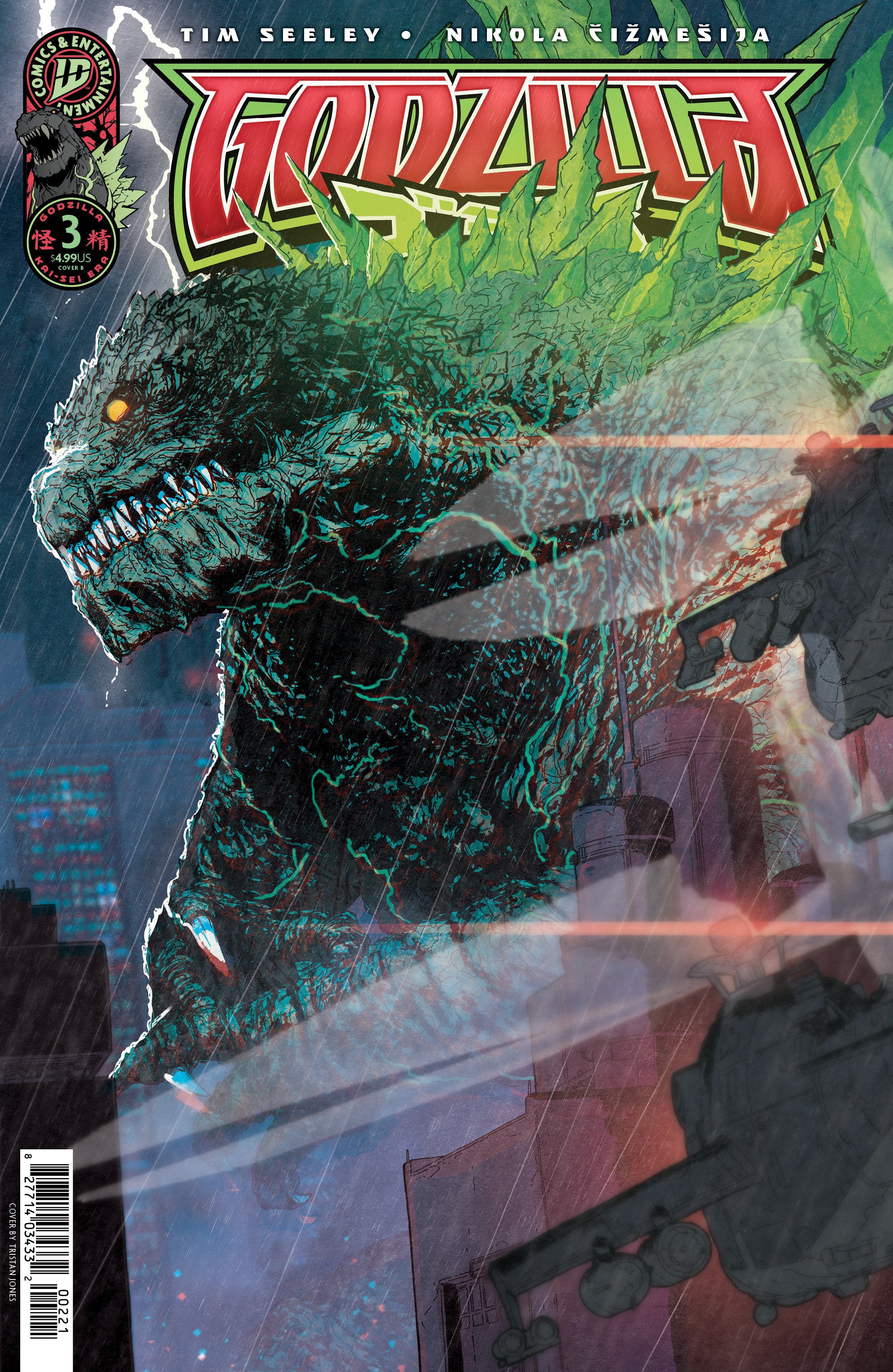 Godzilla [Kai Sei Era] #3 Variant B (Jones) | Game Master's Emporium (The New GME)