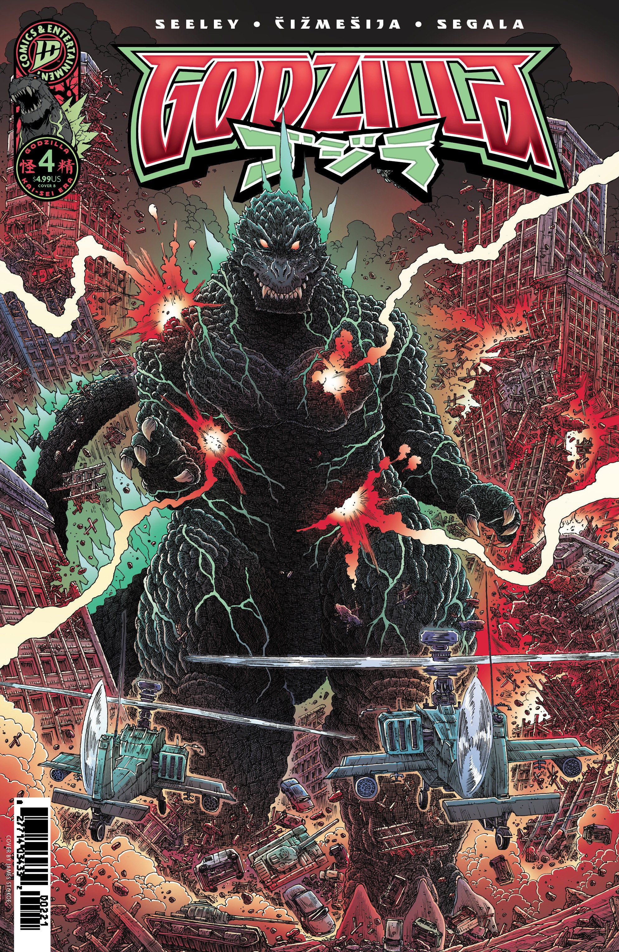 Godzilla [Kai Sei Era] #4 Variant B (Stokoe) | Game Master's Emporium (The New GME)