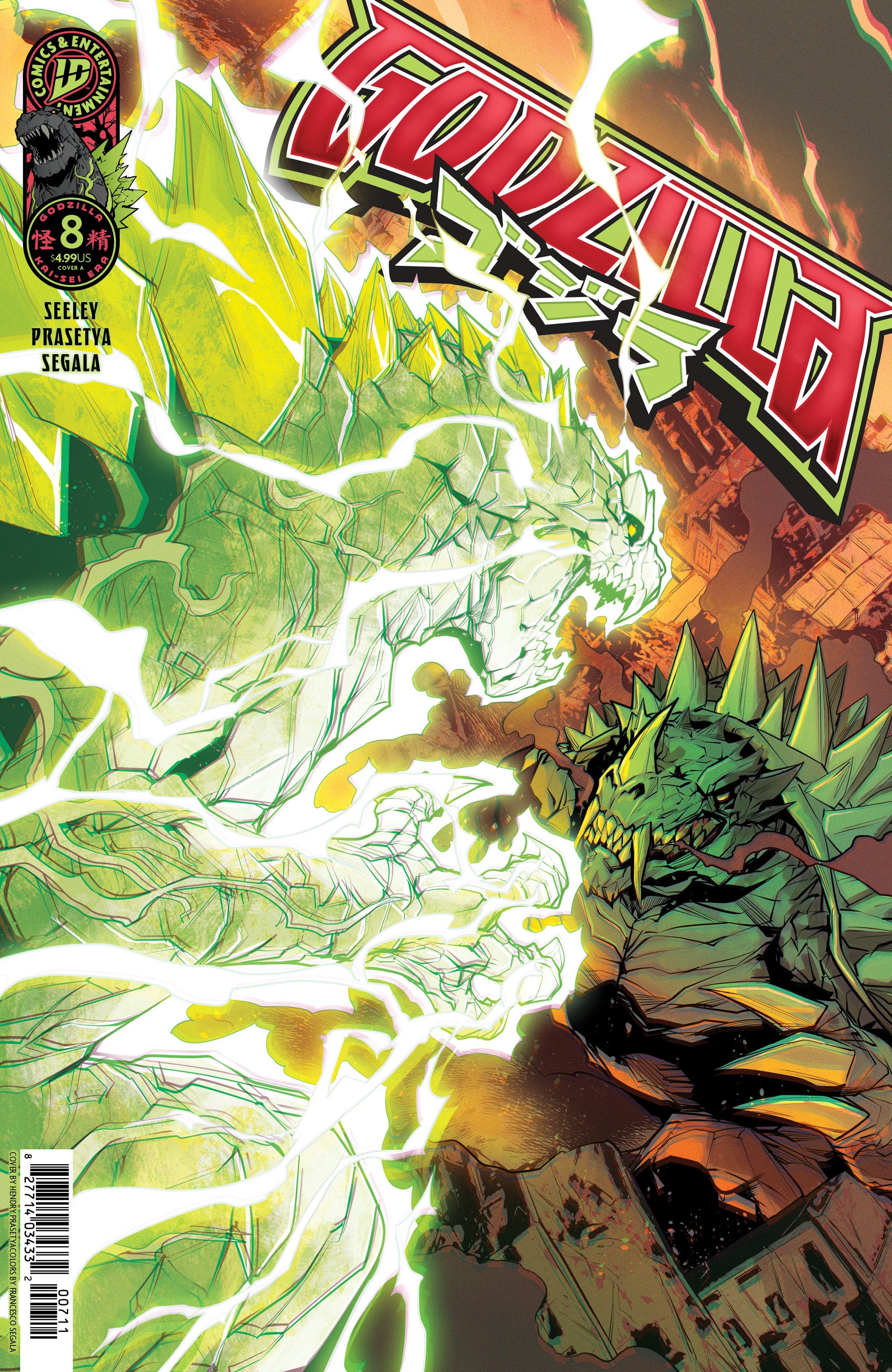 Godzilla [Kai Sei Era] #8 Cover A (Prasetya) | Game Master's Emporium (The New GME)