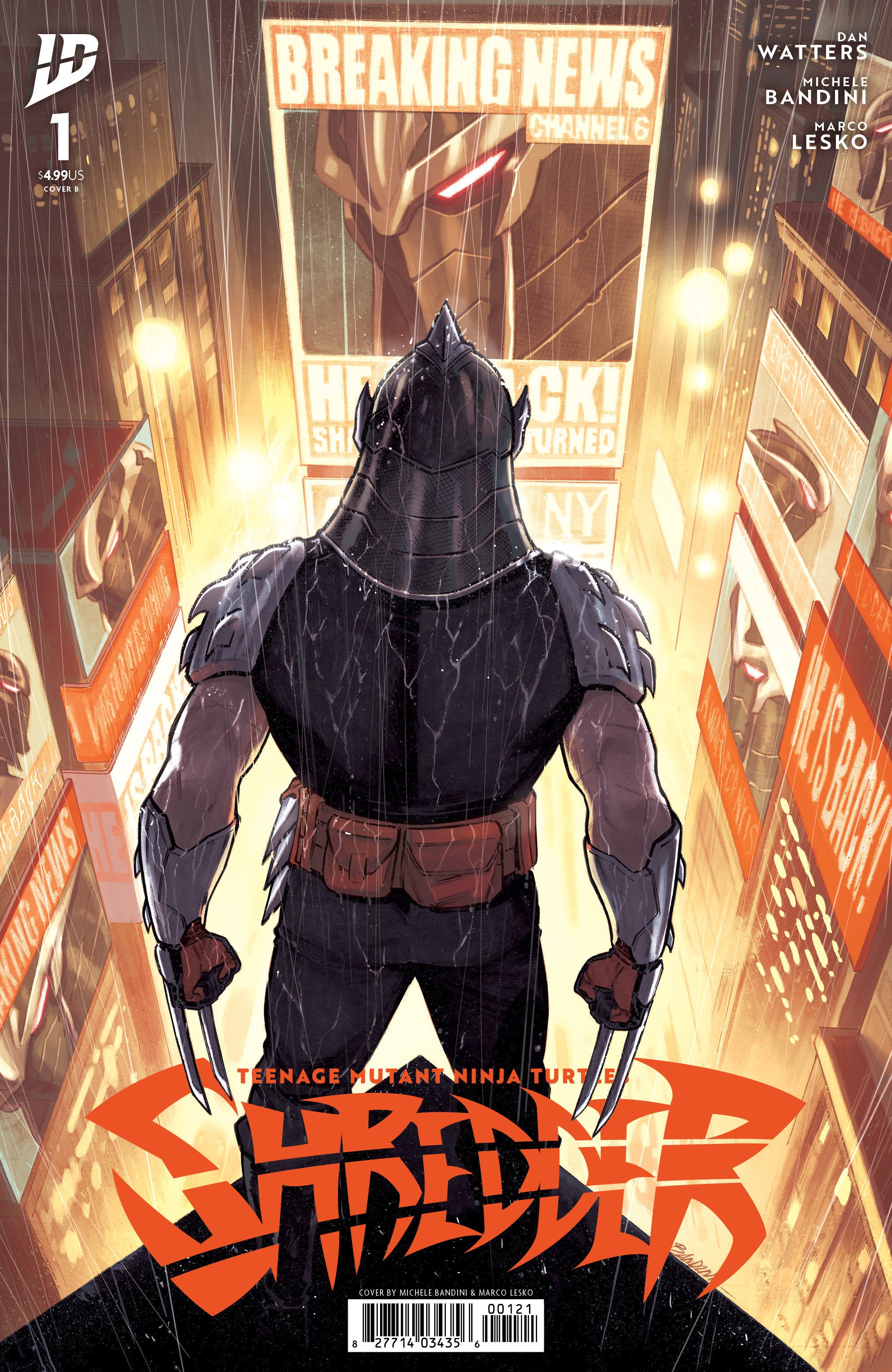 Teenage Mutant Ninja Turtles: Shredder #1 Variant B (Bandini) | Game Master's Emporium (The New GME)