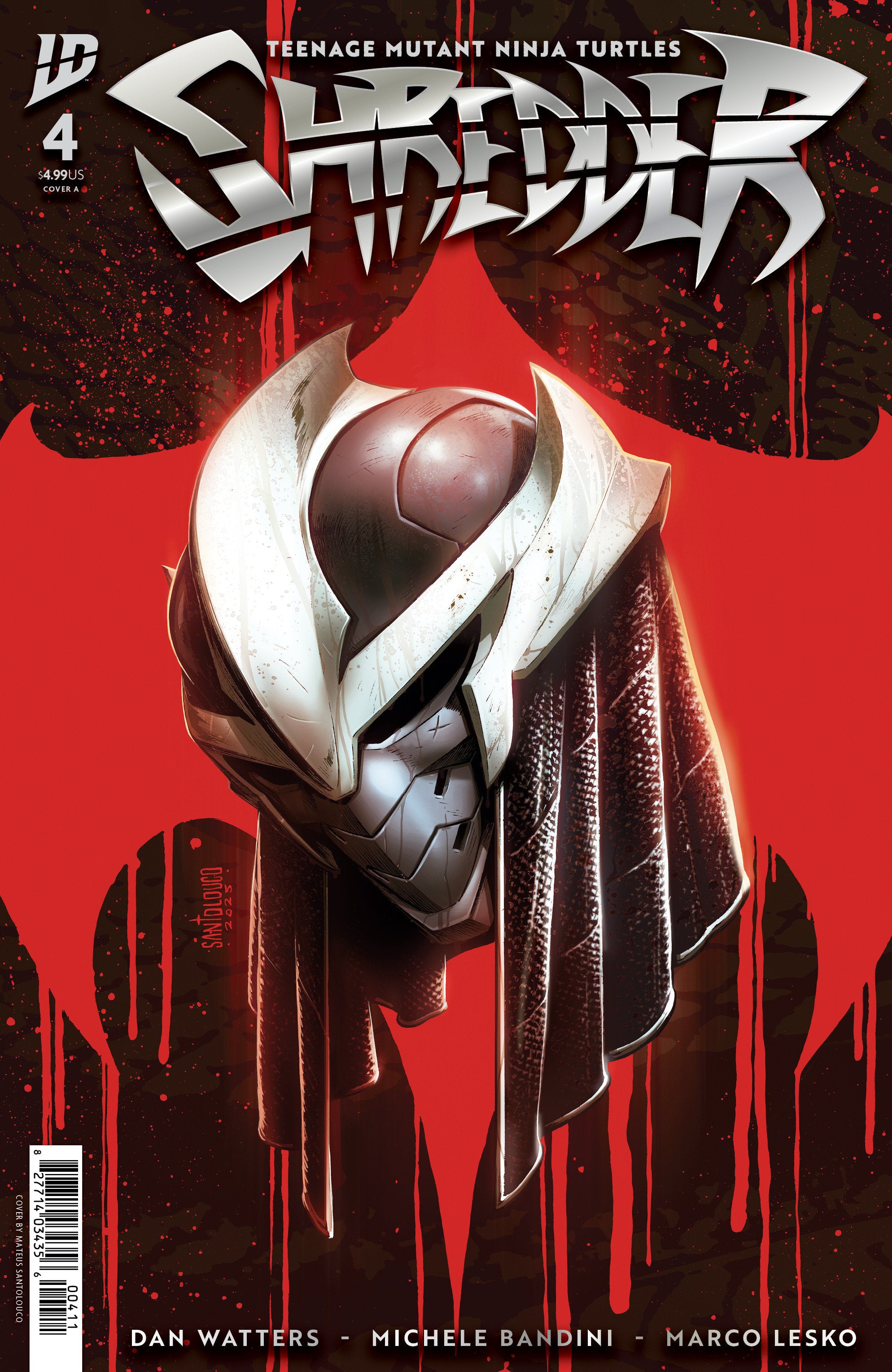 Teenage Mutant Ninja Turtles: Shredder #4 Cover A (Santolouco) | Game Master's Emporium (The New GME)
