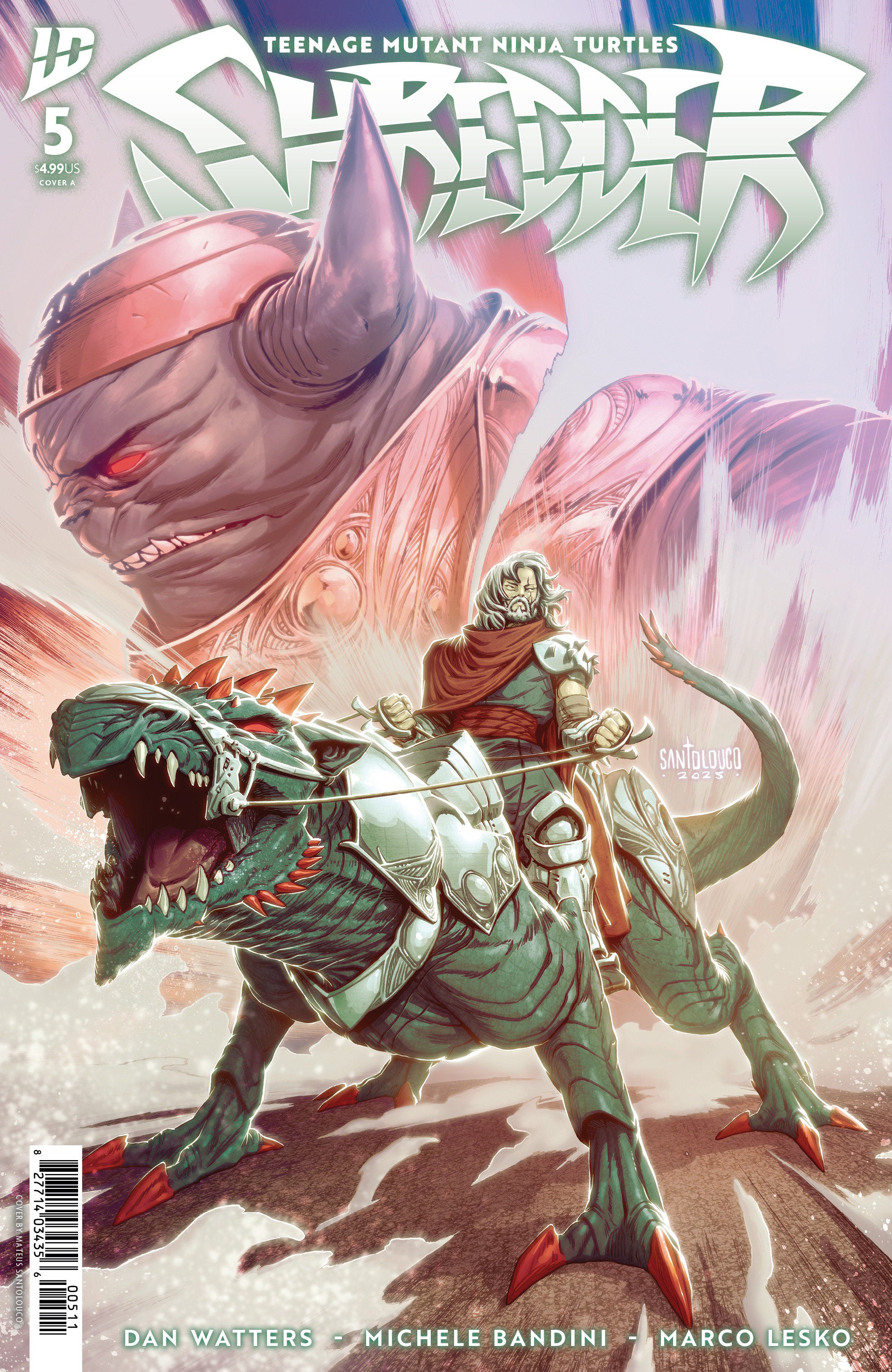 Teenage Mutant Ninja Turtles: Shredder #5 Cover A (Santolouco) | Game Master's Emporium (The New GME)