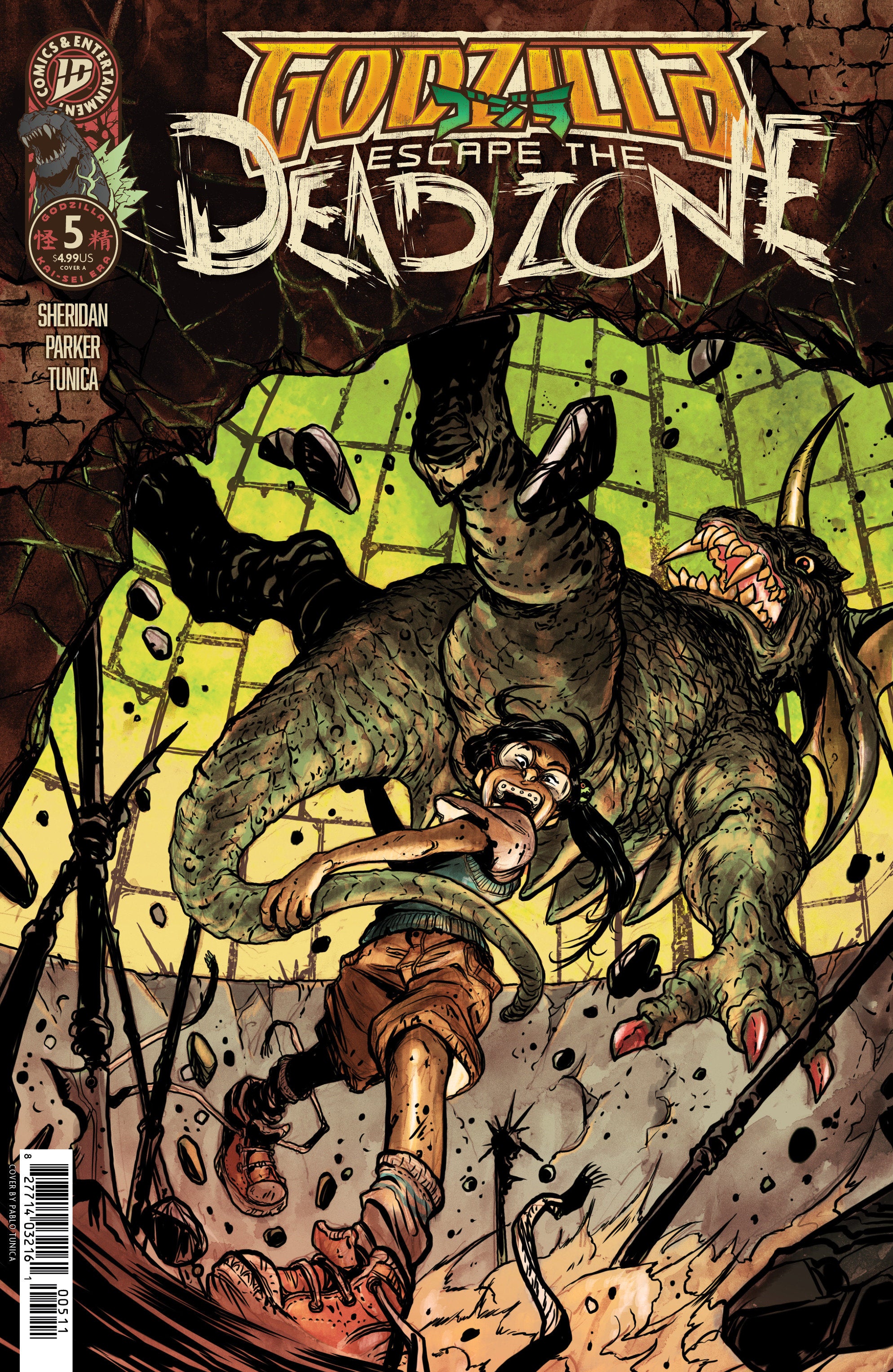 Godzilla: Escape The Deadzone [Kai Sei Era] #5 Cover A (Tunica) | Game Master's Emporium (The New GME)