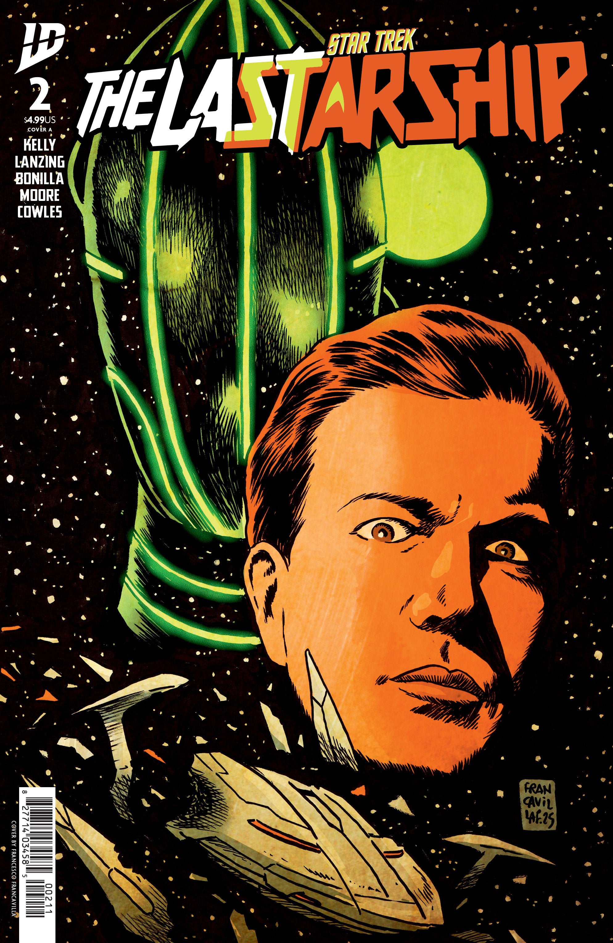 Star Trek: The Last Starship #2 Cover A (Francavilla) | Game Master's Emporium (The New GME)