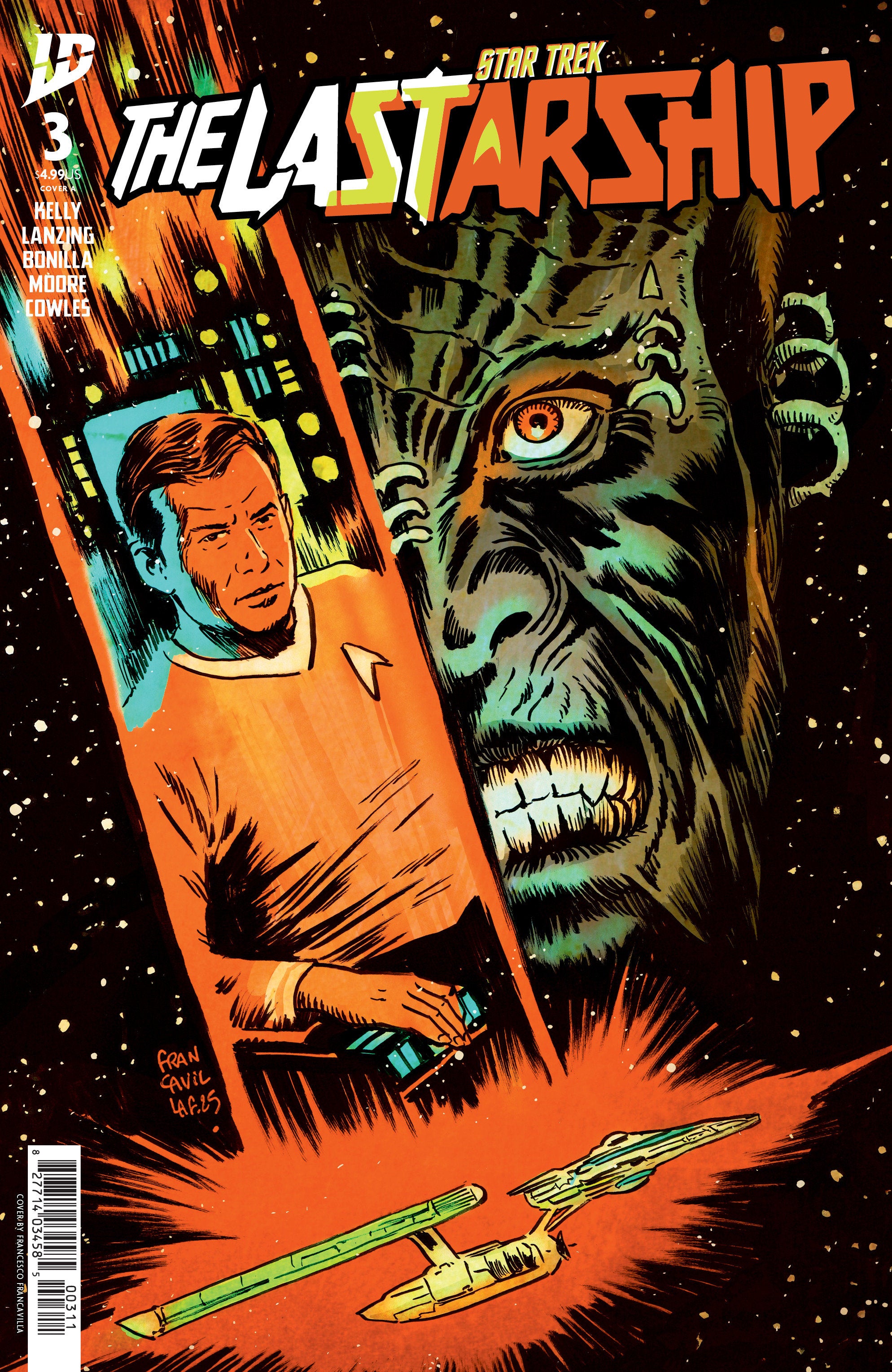 Star Trek: The Last Starship #3 Cover A (Francavilla) | Game Master's Emporium (The New GME)