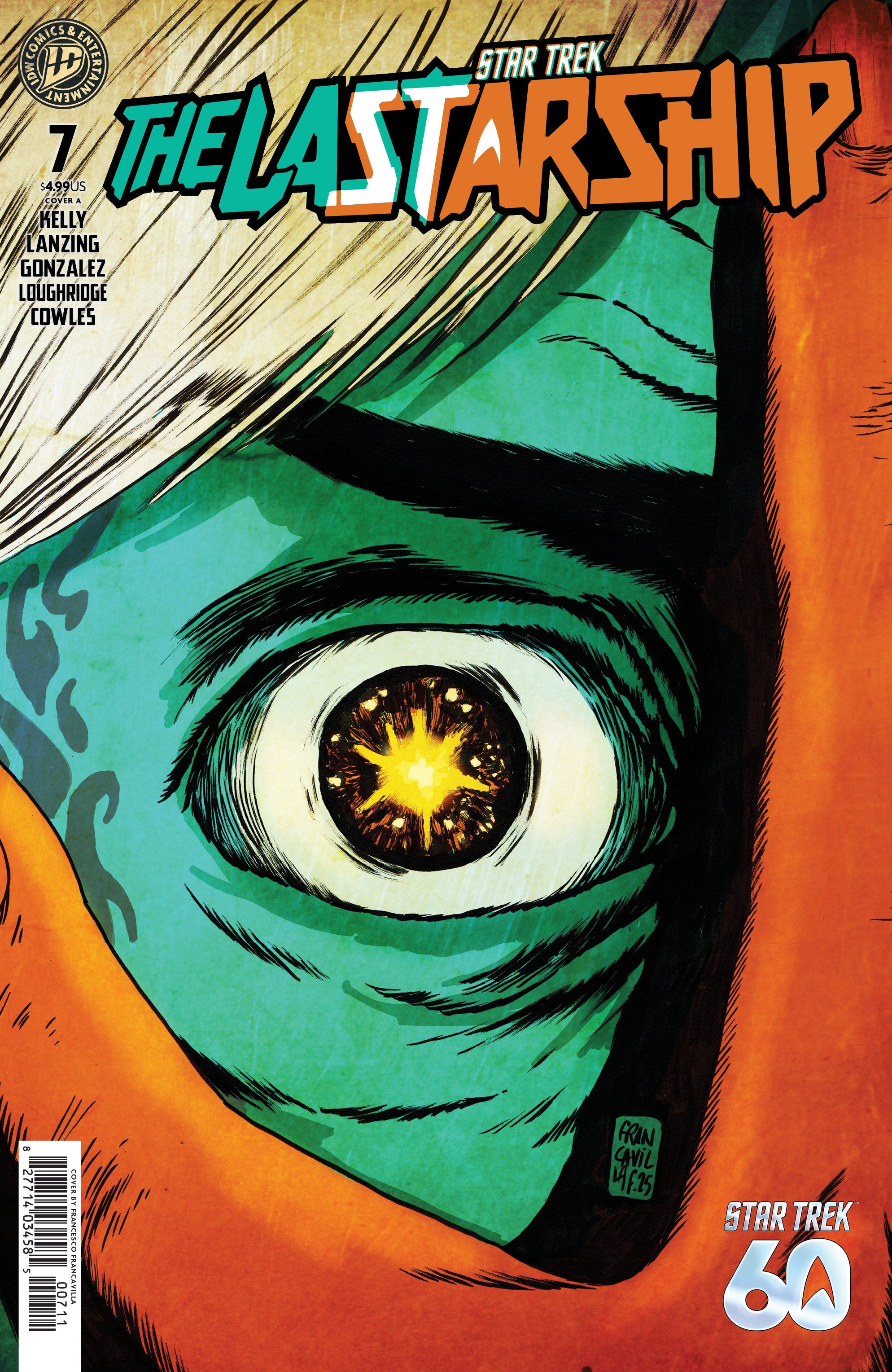 Star Trek: The Last Starship #7 Cover A (Francavilla) | Game Master's Emporium (The New GME)