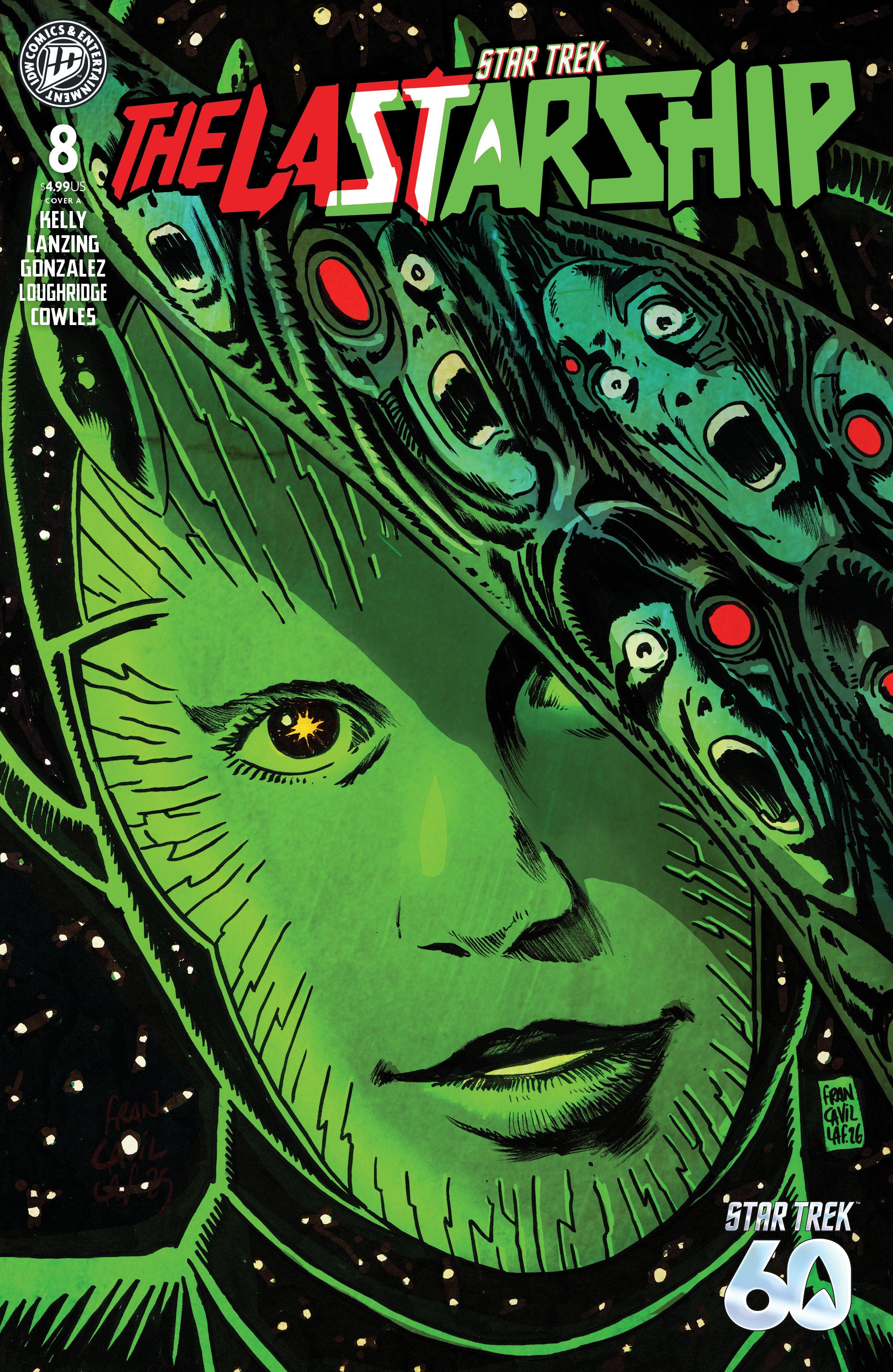 Star Trek: The Last Starship #8 Cover A (Francavilla) | Game Master's Emporium (The New GME)