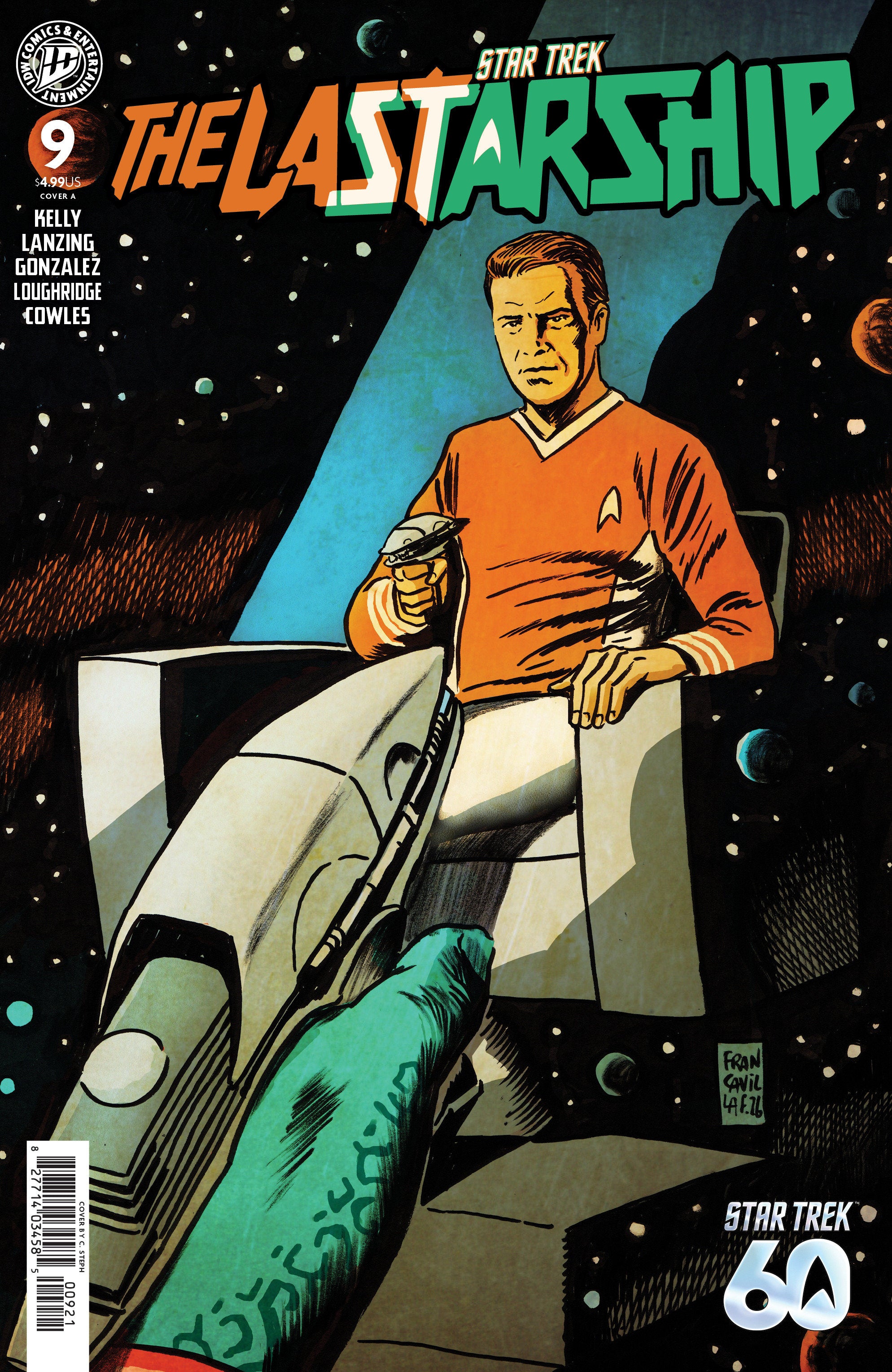 Star Trek: The Last Starship #9 Cover A (Francavilla) | Game Master's Emporium (The New GME)