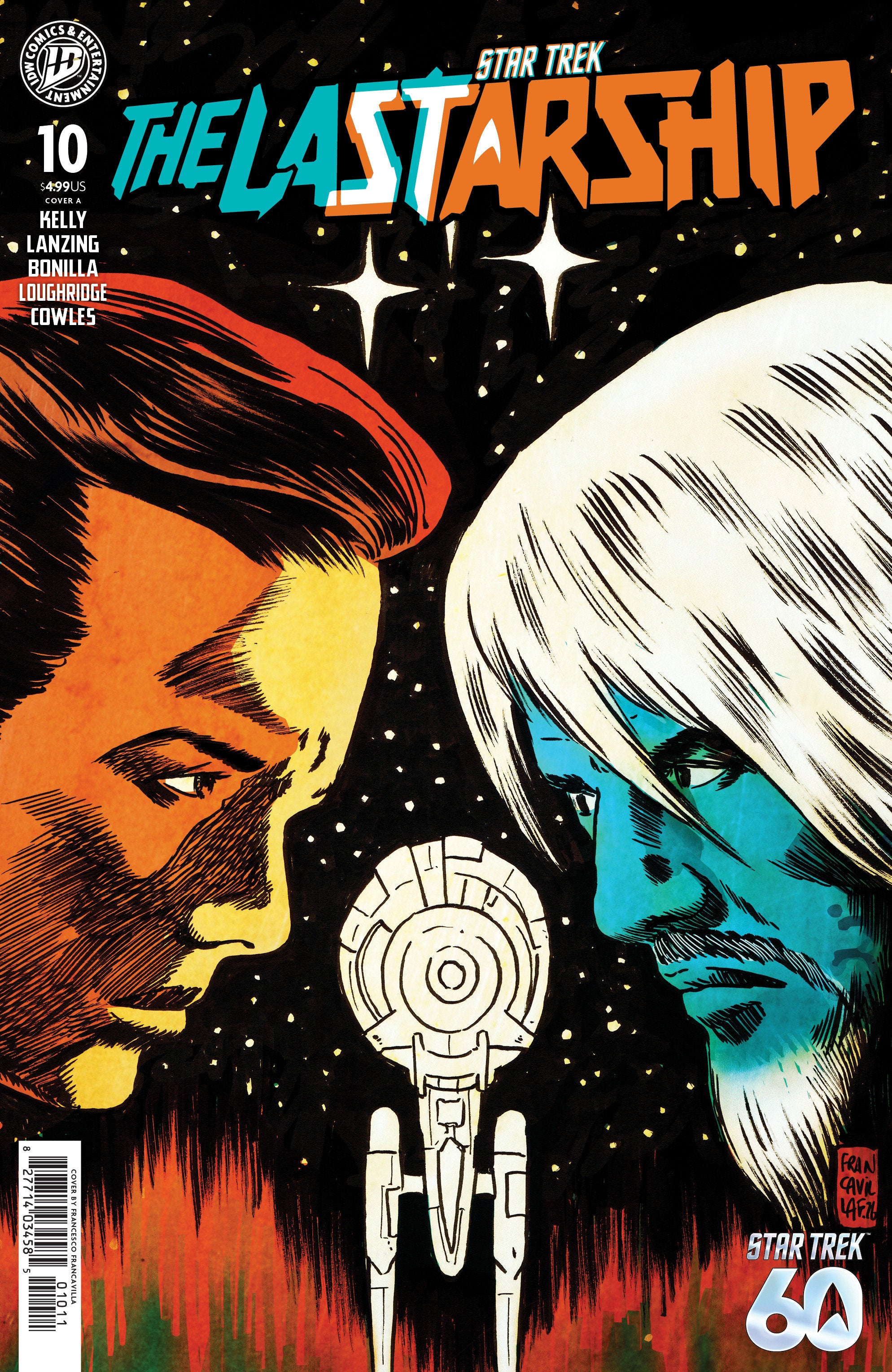 Star Trek: The Last Starship #10 Cover A (Francavilla) | Game Master's Emporium (The New GME)